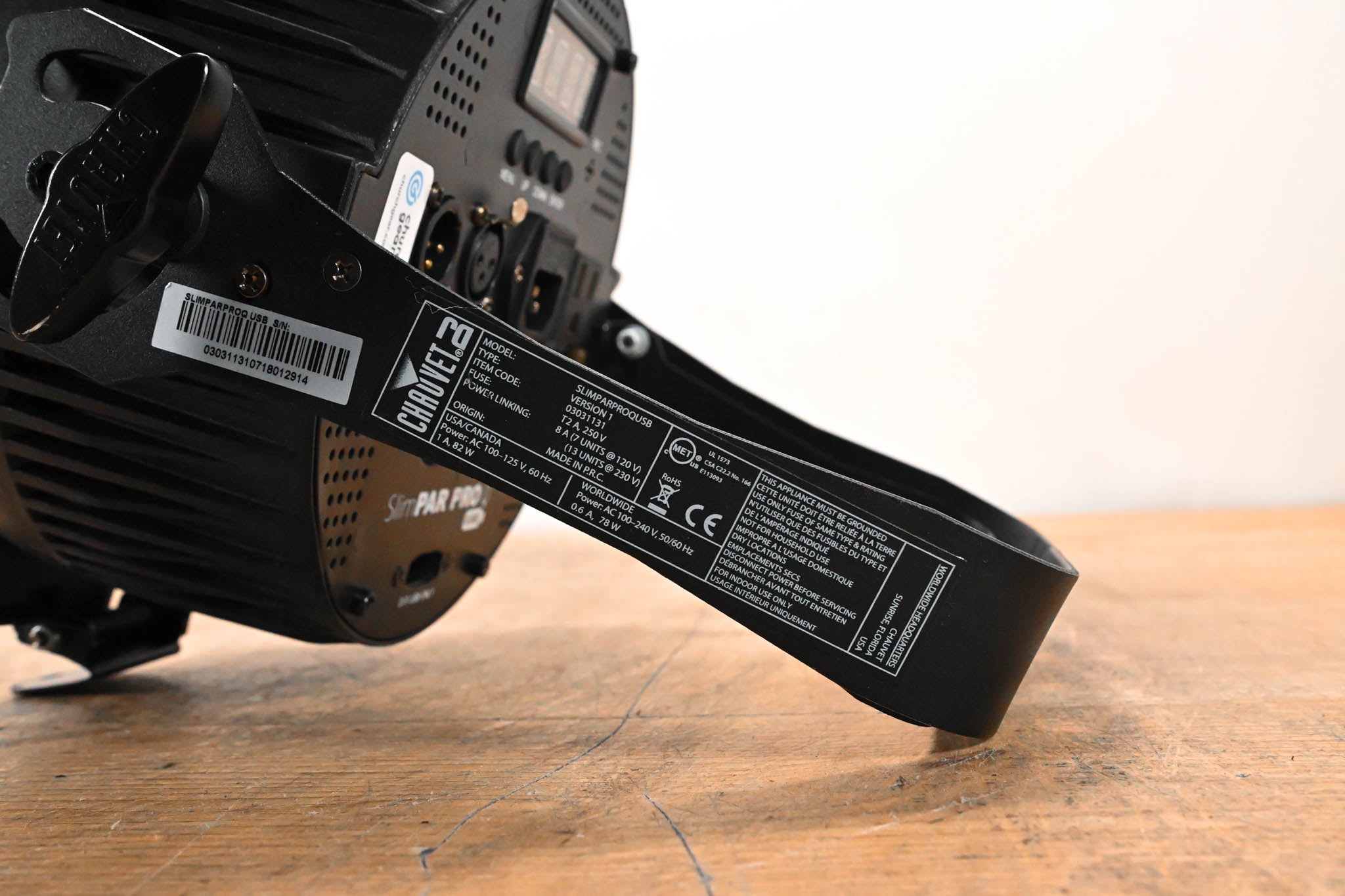 Chauvet SlimPAR Pro Q USB RGBA LED Low-Profile Par Wash Light