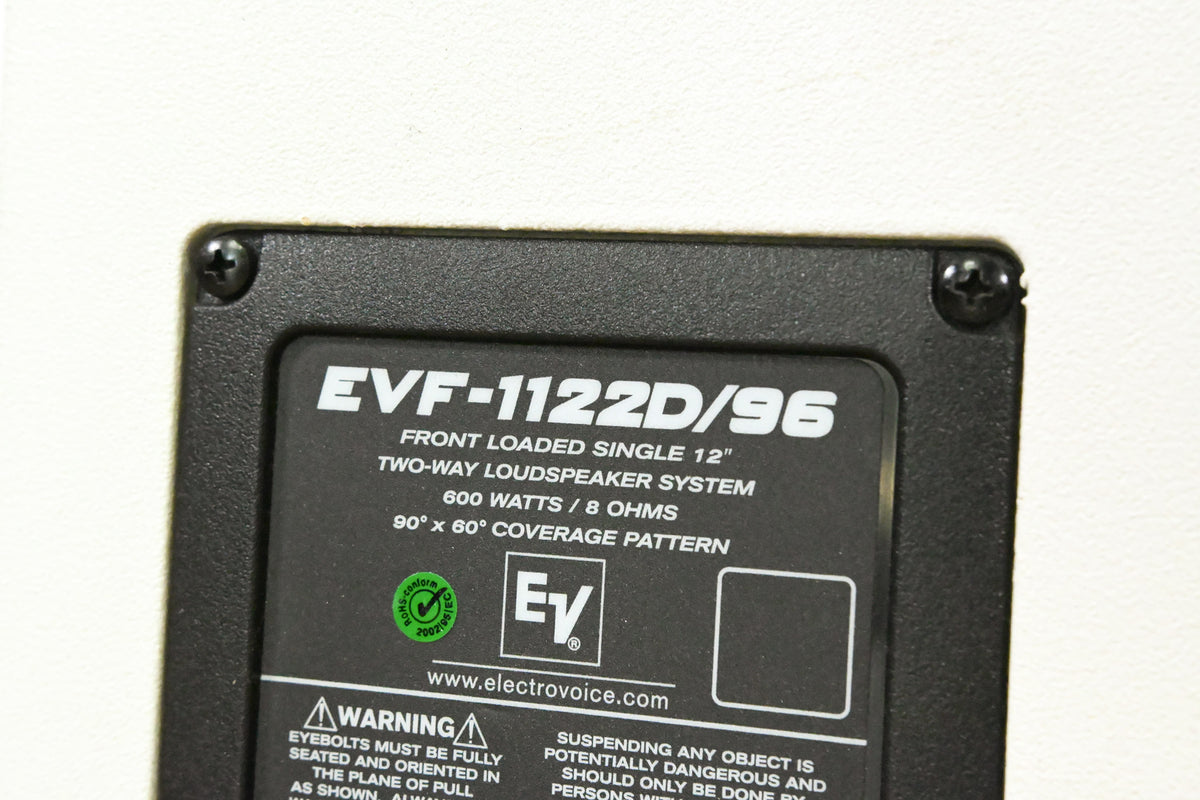 Electro-Voice (EV) EVF-1122D/96 12" Two‑Way Full‑Range Speaker (PAIR)