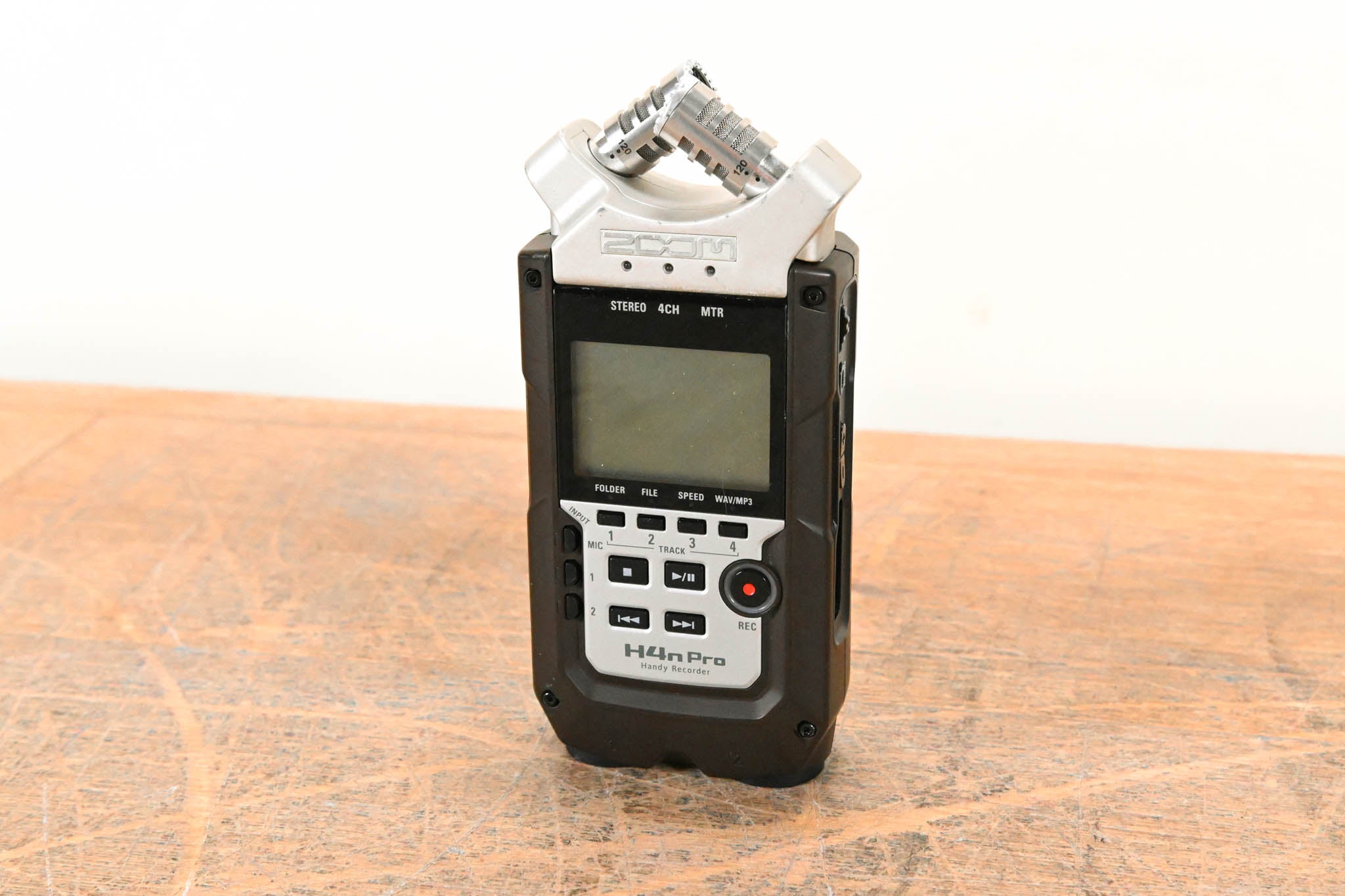 Zoom H4n Pro 4-Track Portable Recorder with Stereo Microphones