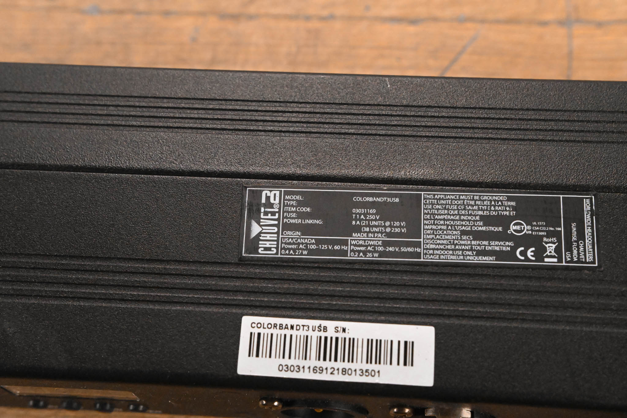 Chauvet COLORband T3USB Linear RGB Wash Light