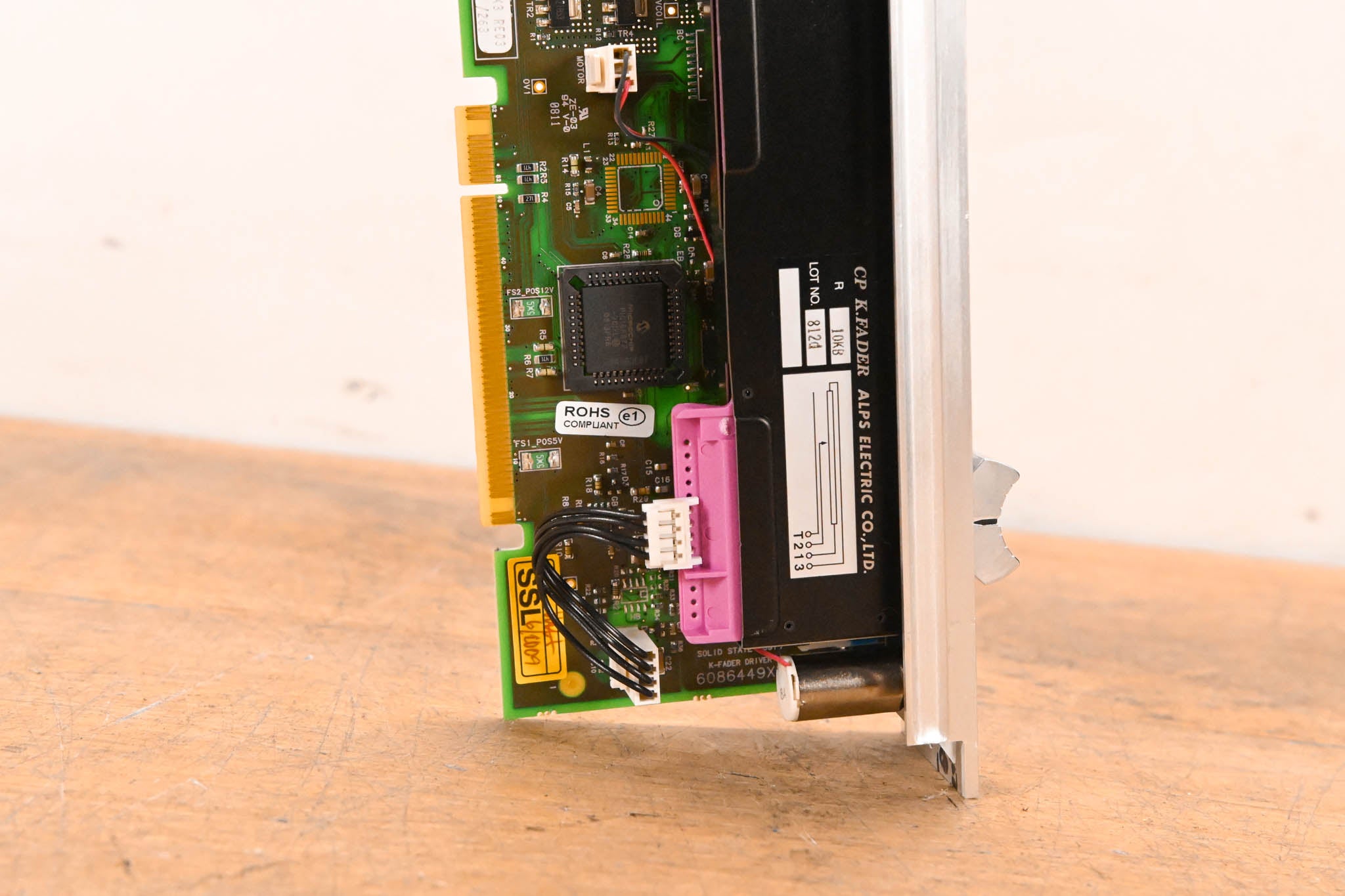 Solid State Logic C300 HD Motorized Fader Module – ALPS K-Fader Assembly