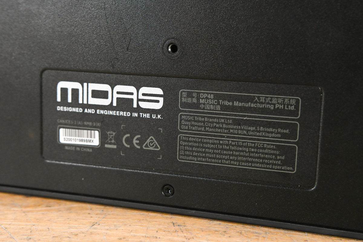 Midas DP48 Dual 48-Channel Personal Monitor Mixer