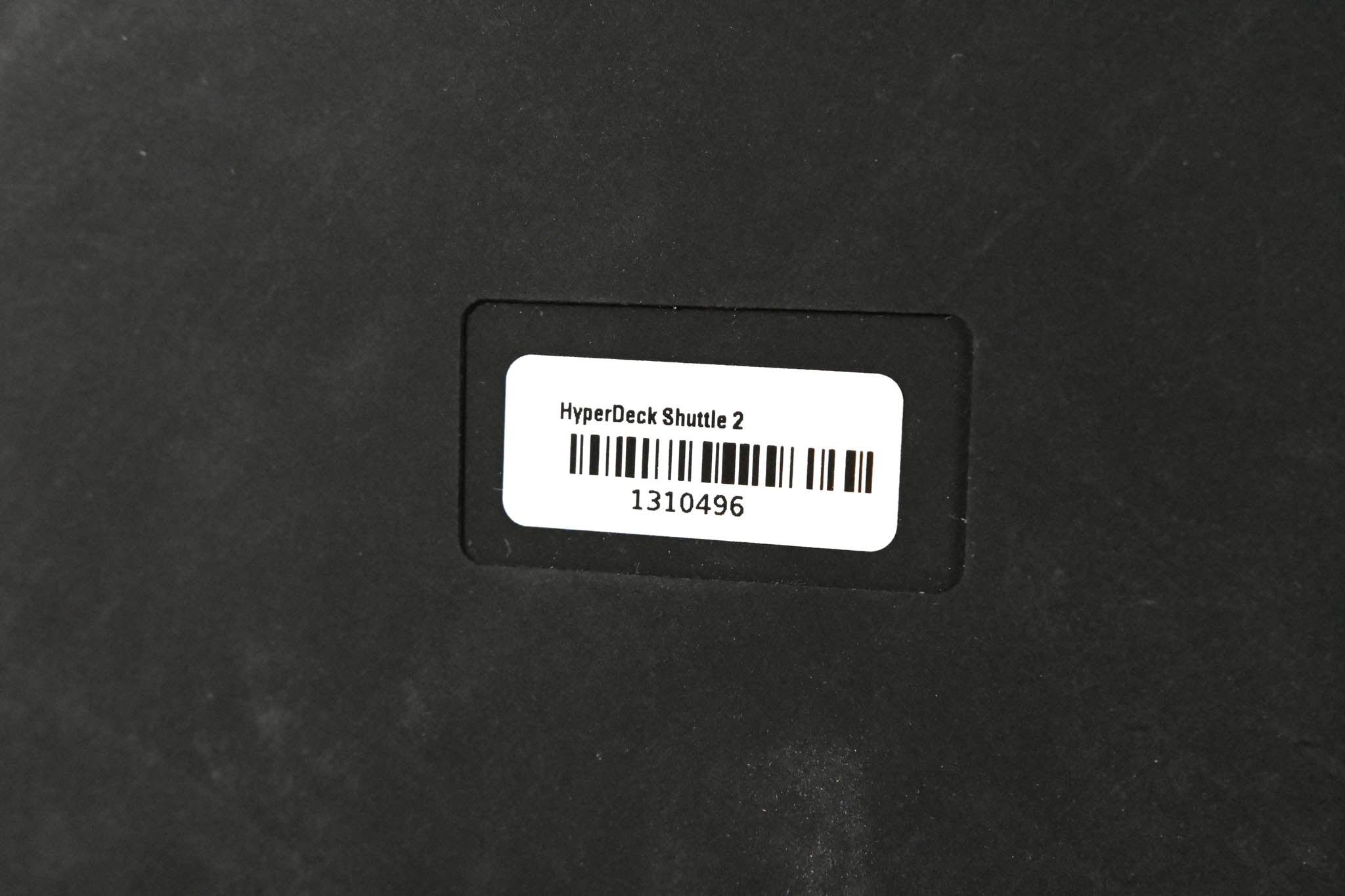 Blackmagic Design HyperDeck Shuttle 2 SSD Video Recorder NO POWER