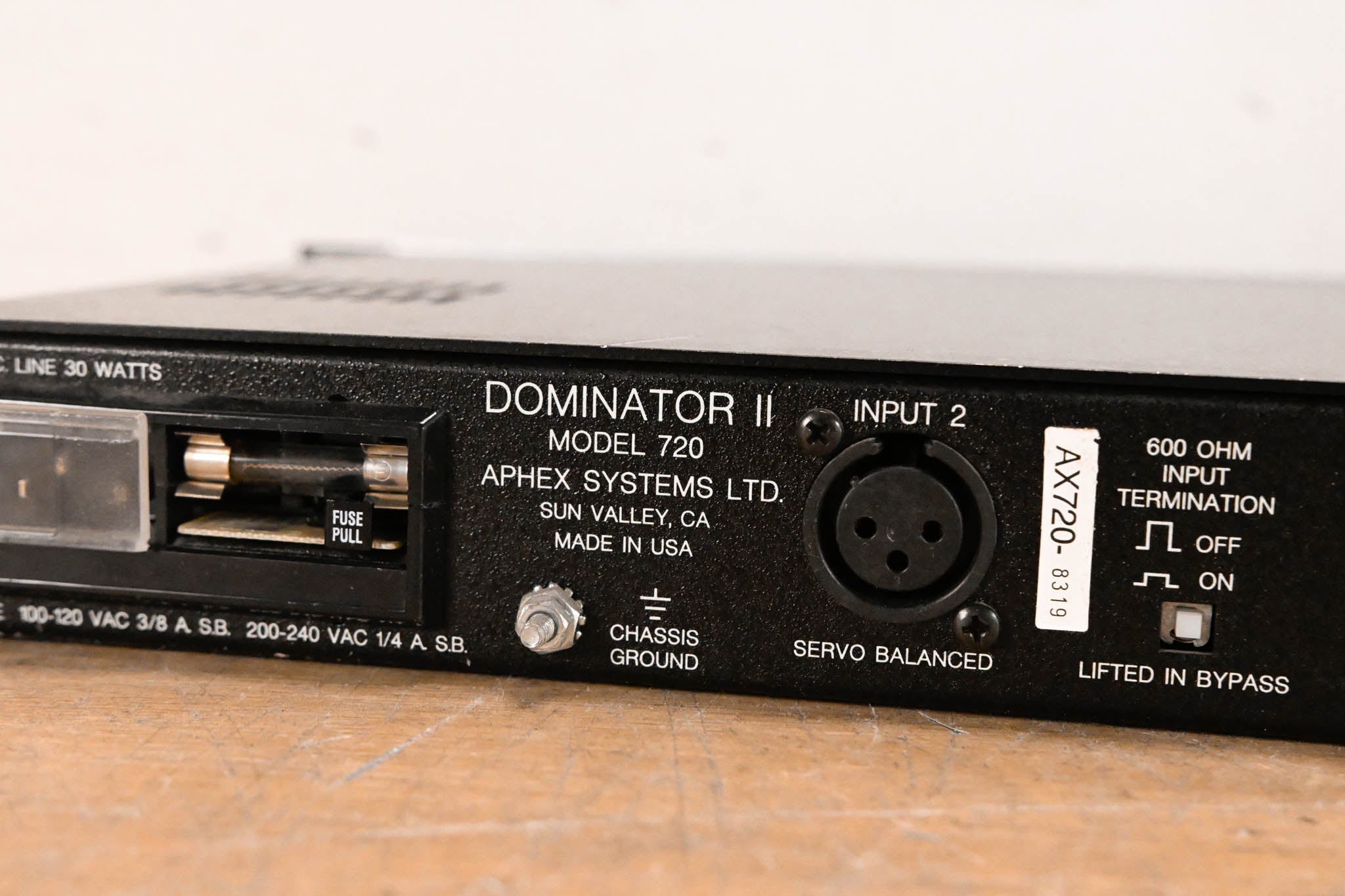 Aphex 720 DOMINATOR II Precision Multiband Peak Limiter