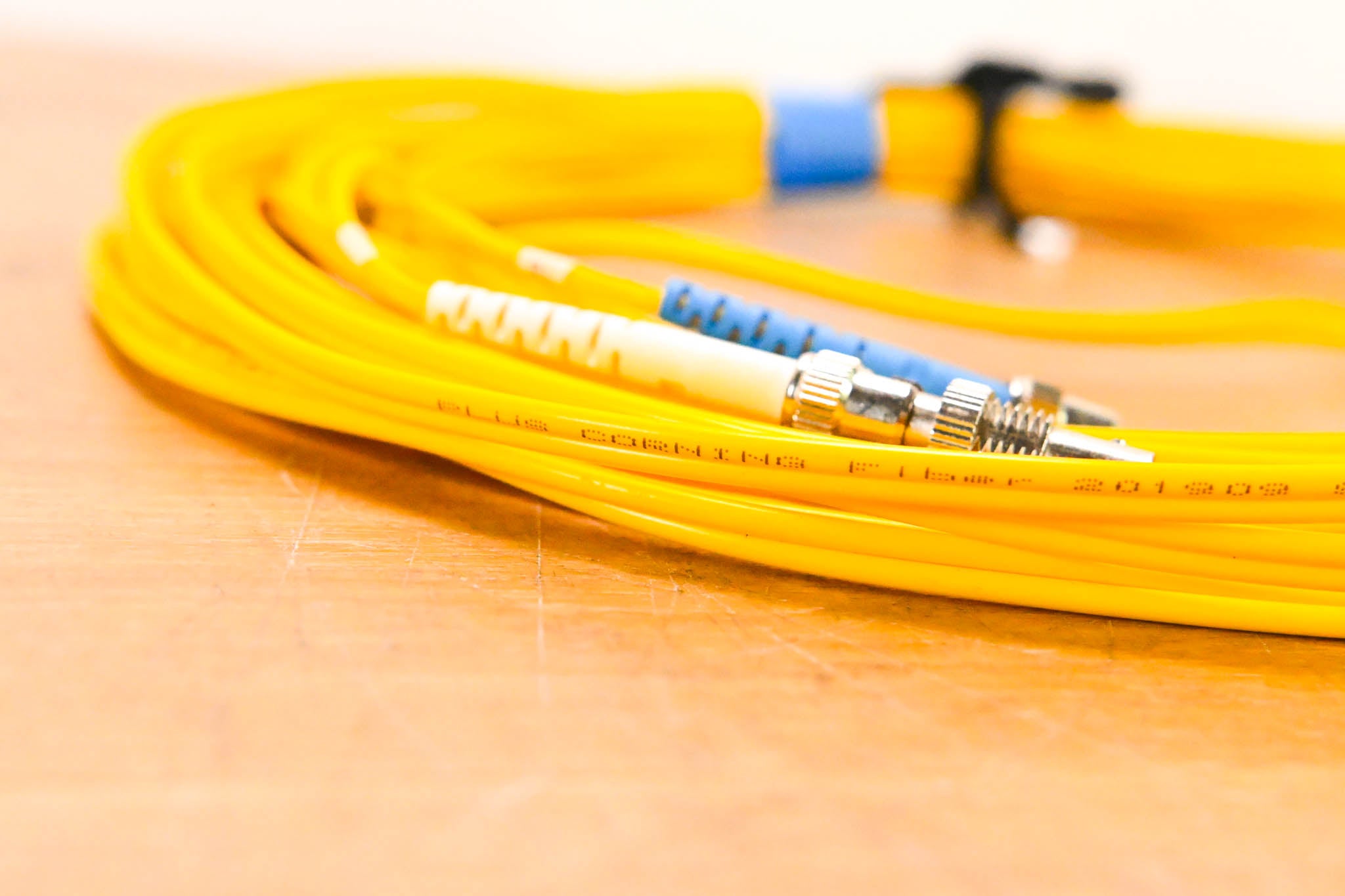 Corning SMF-28 Ultra ST-ST Duplex Single Mode Fiber Cable - 20'