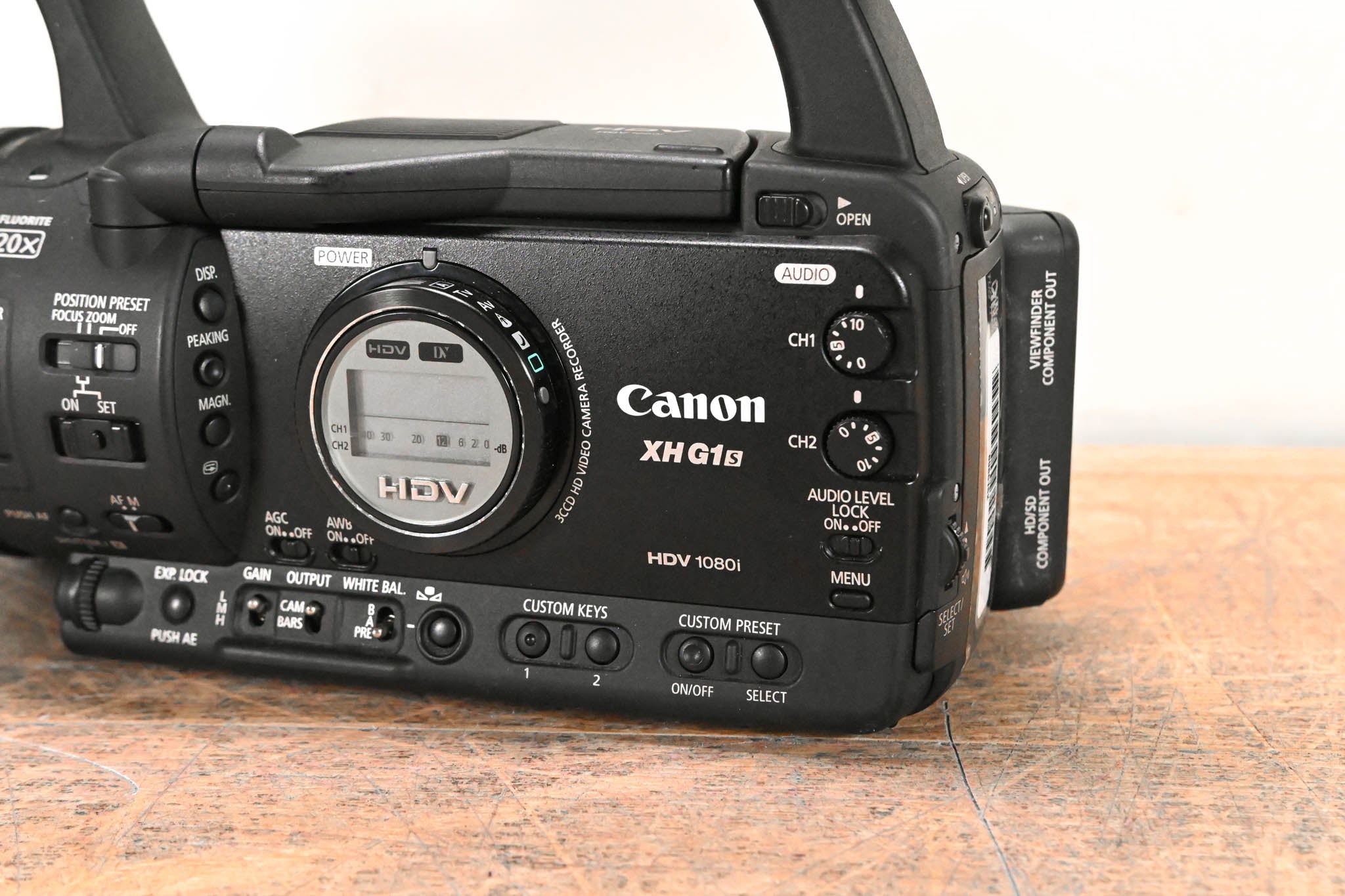 Canon XH G1S 3CCD HDV Camcorder