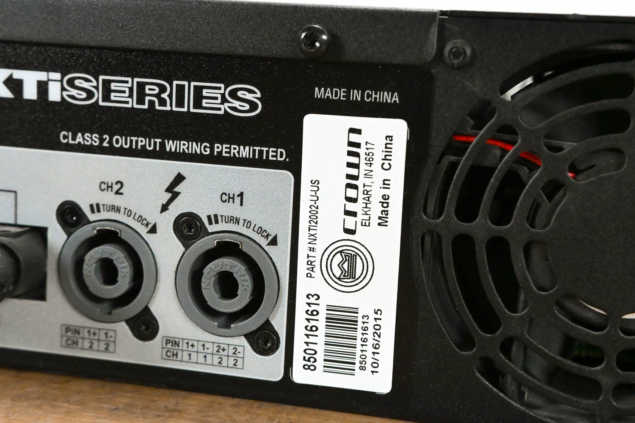 Crown XTi 2002 2-Channel Power Amplifier
