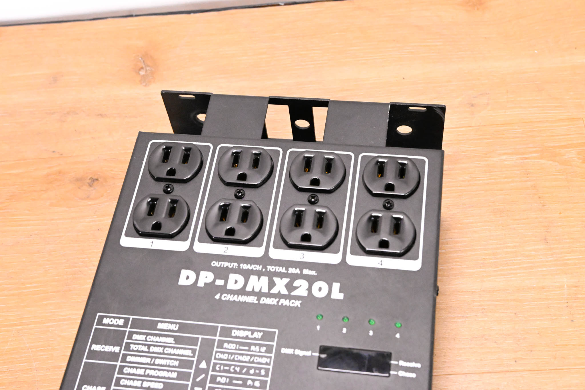 Elation DP-DMX20L 4-Channel DMX Dimmer/Switch Pack