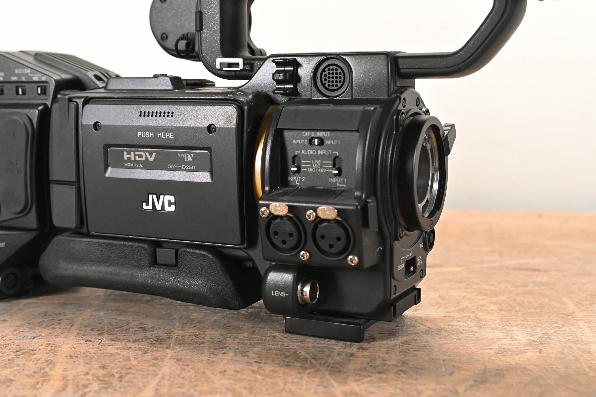 JVC GY-HD250CHU 1/3" 3-CCD Professional HDV Camcorder