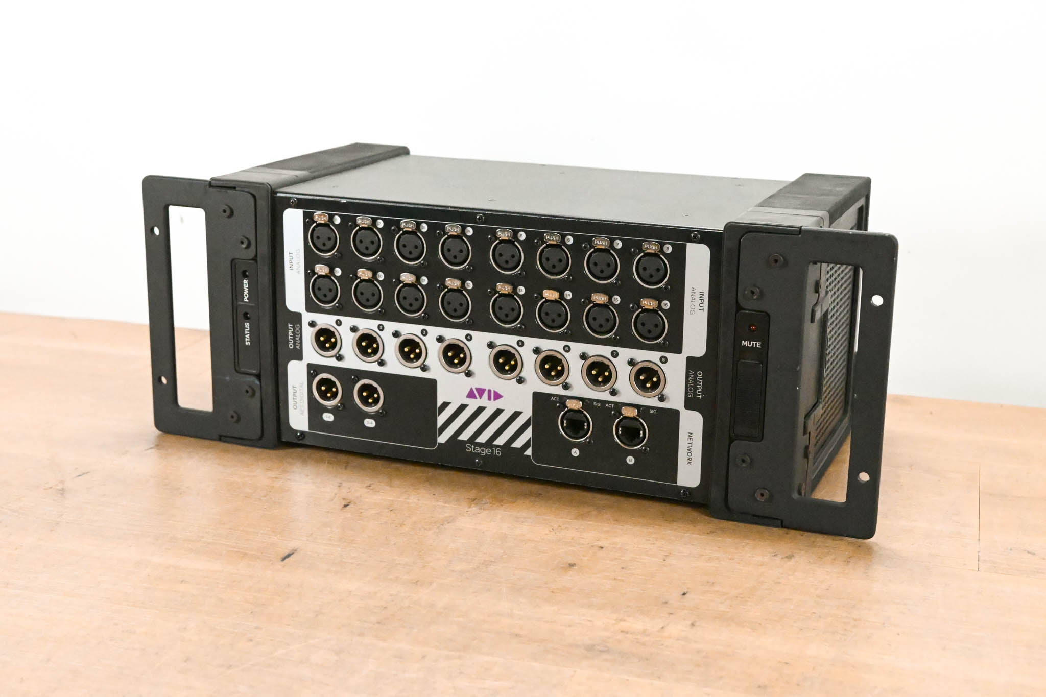AVID Venue Stage 16 Remote I/O Stage Rack for S3L Digital Mixing System