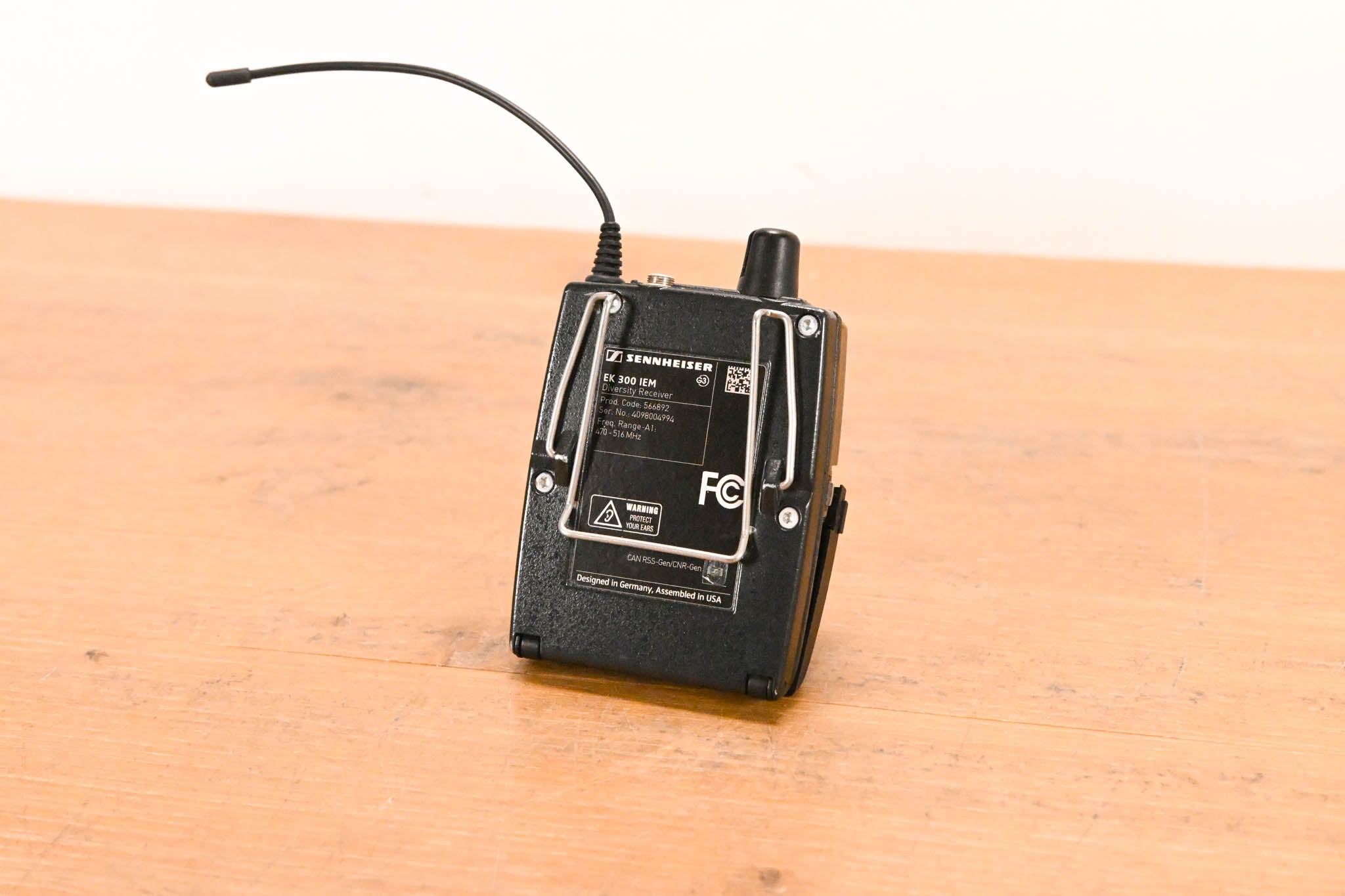 Sennheiser ew 300 IEM G3 Wireless IEM System - A1 Range NO POWER SUPPLY