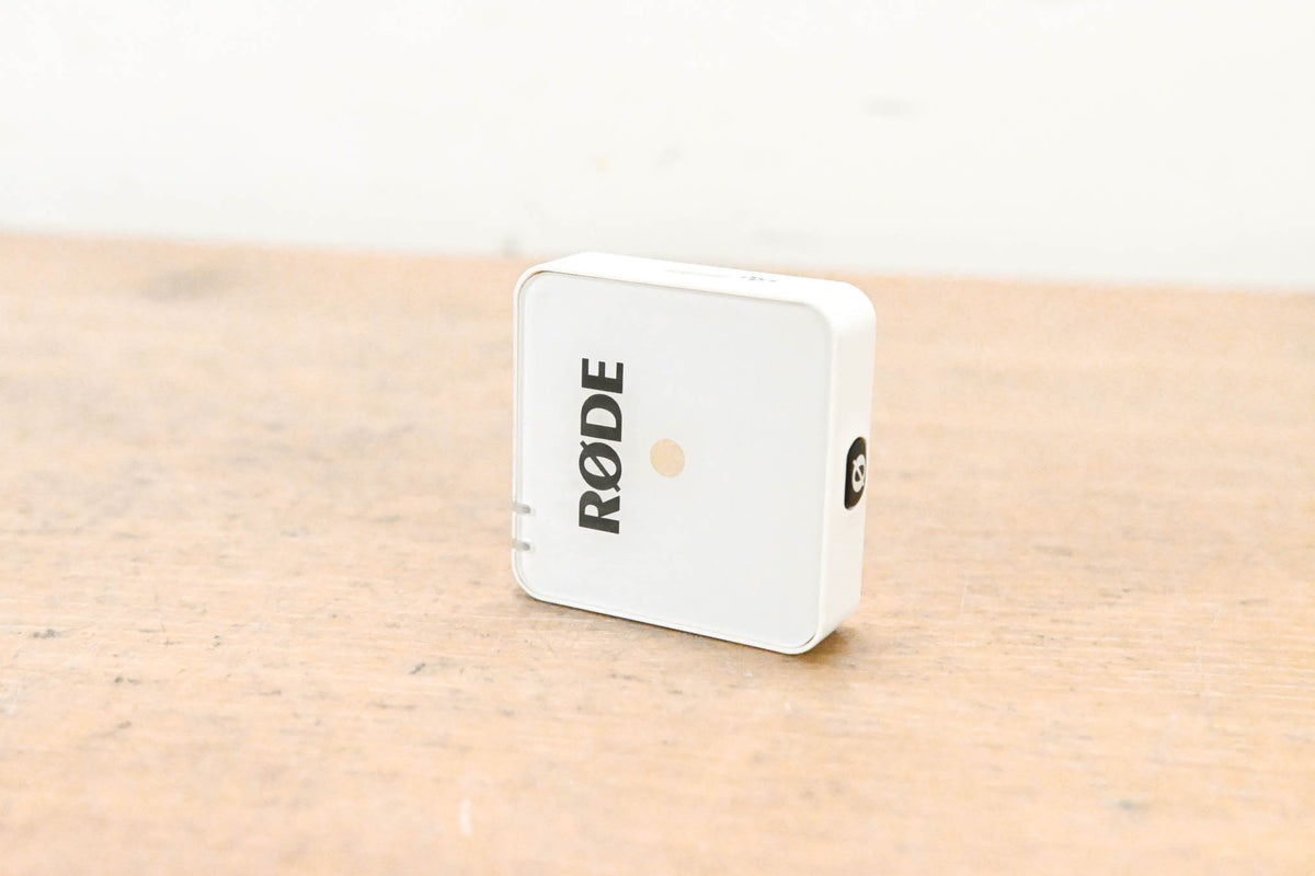 RØDE Wireless GO Single Microphone System - White (NO POWER SUPPLY)