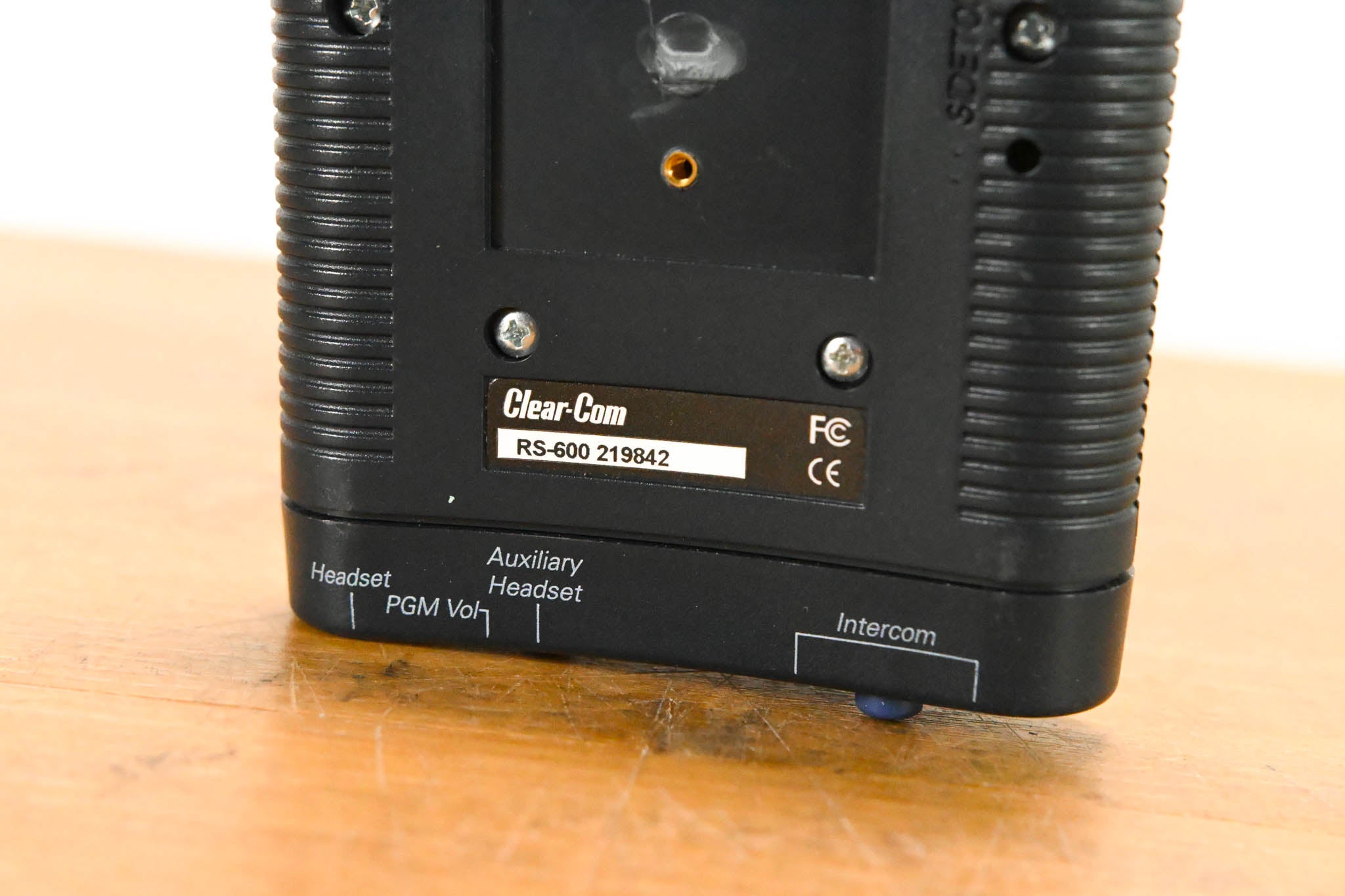 Clear-Com RS-602 Two-Channel Intercom Belt Pack