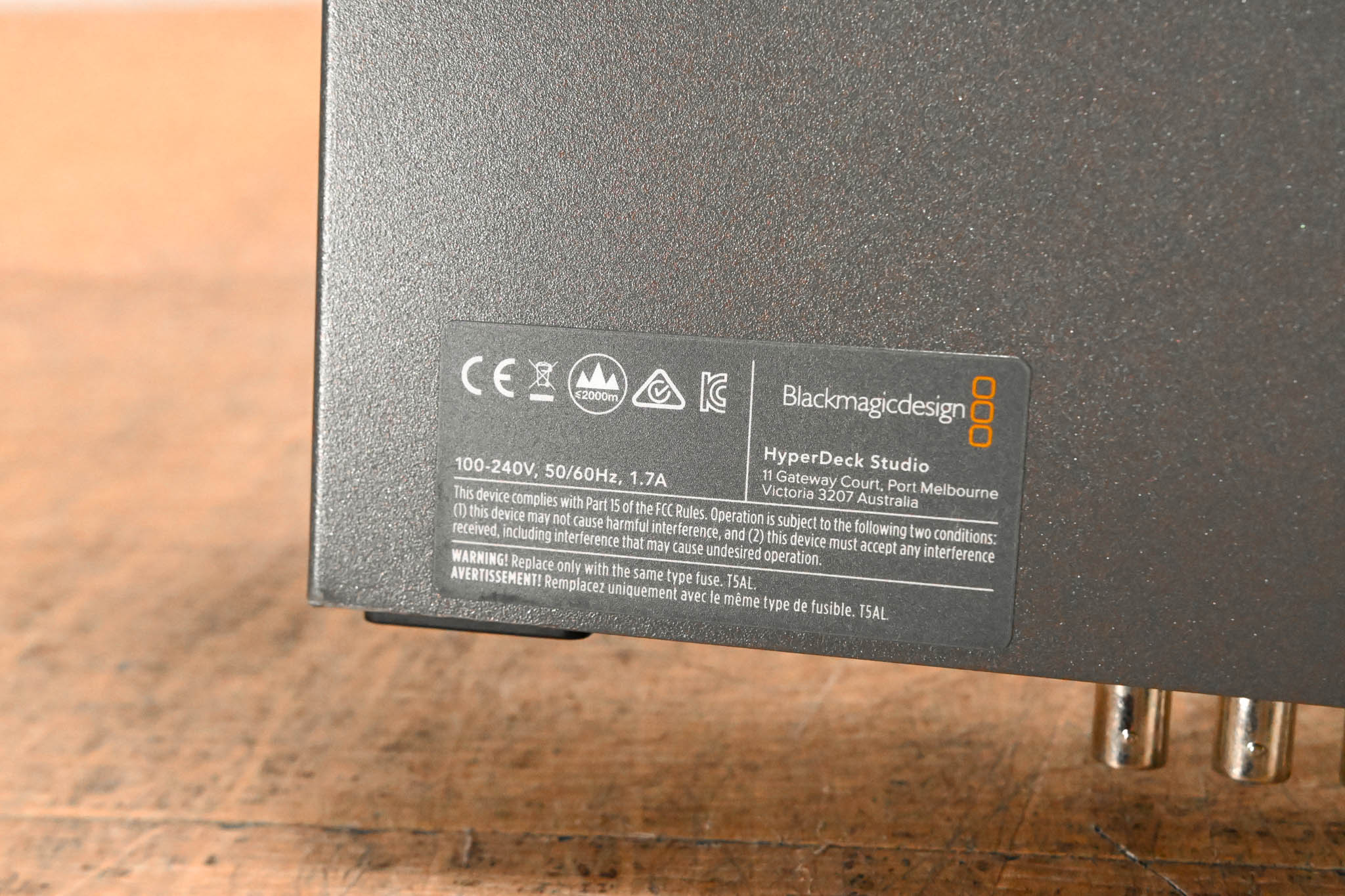 Blackmagic Design HyperDeck Studio 2