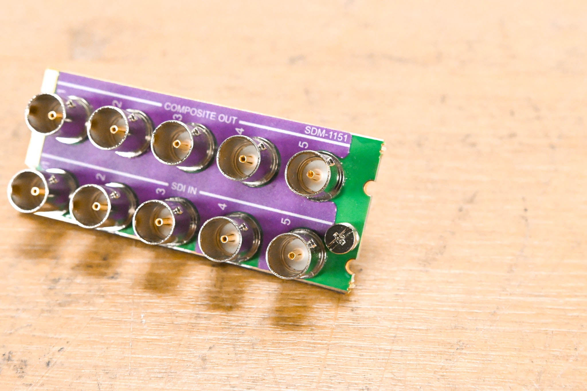 Miranda SDM-1151 Rear I/O Module for Densité Frame