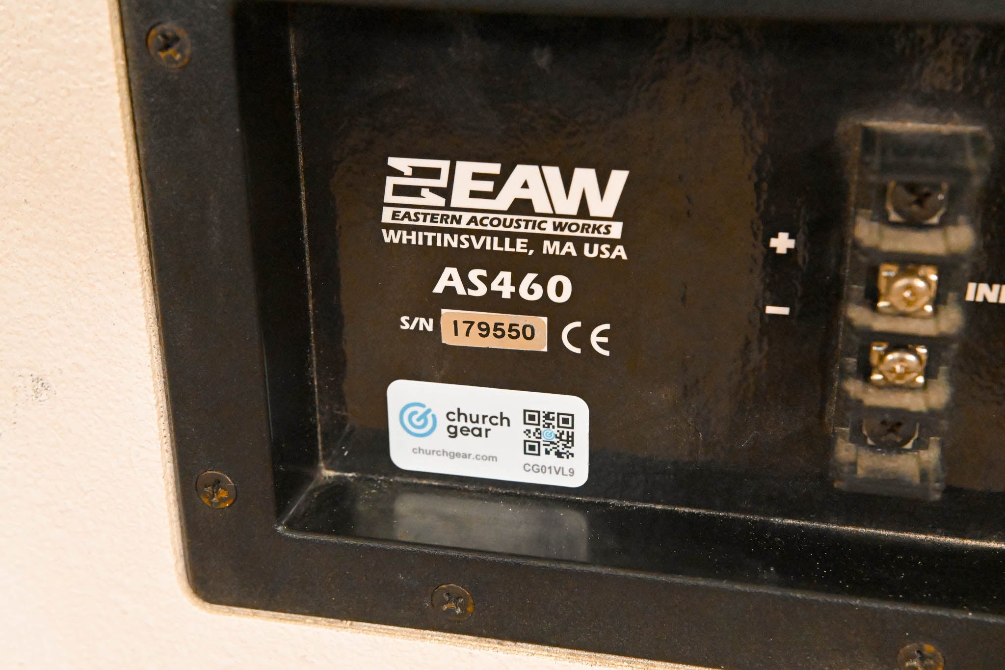 EAW AS460 2-Way Passive Mid/High Loudspeaker