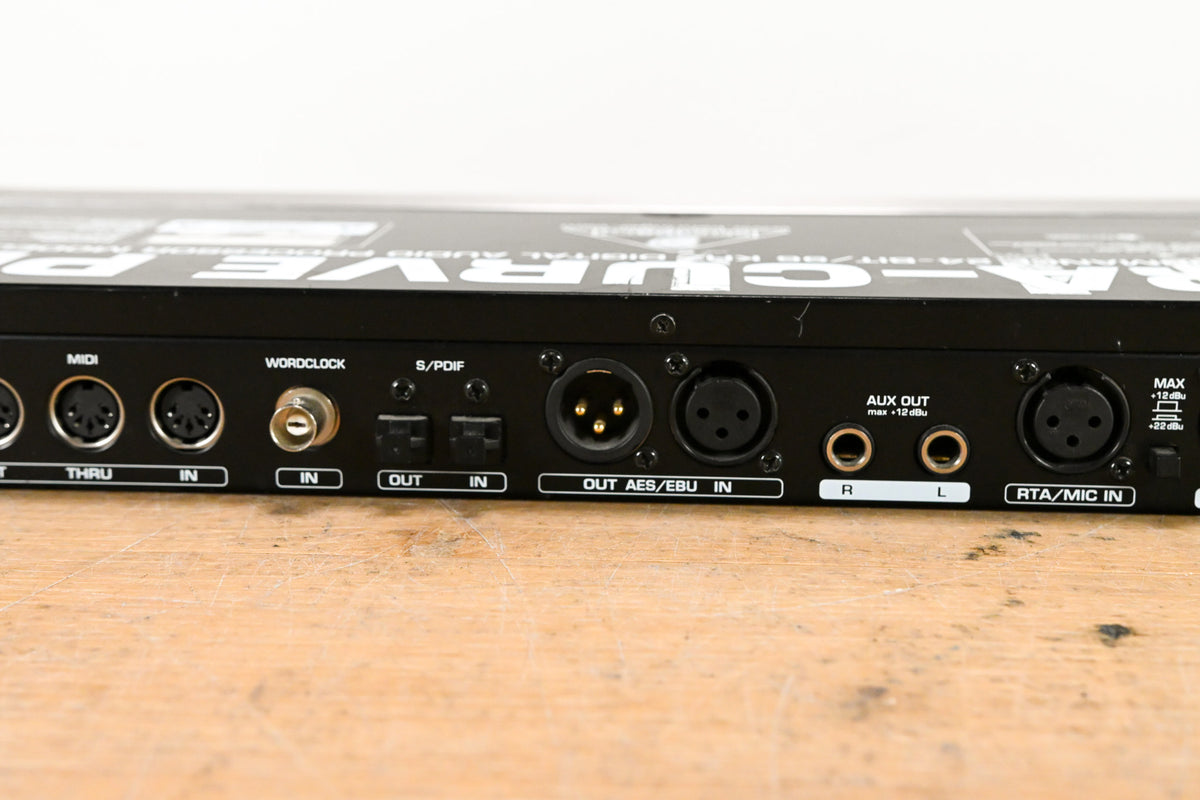 Behringer Ultracurve Pro DEQ2496 Equalizer and Mastering Processor