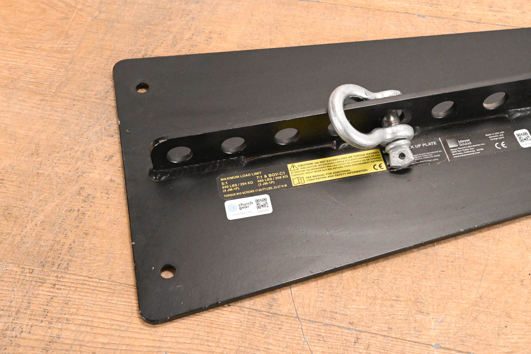 Meyer Sound MPA-JM1 Pick Up Array Plate