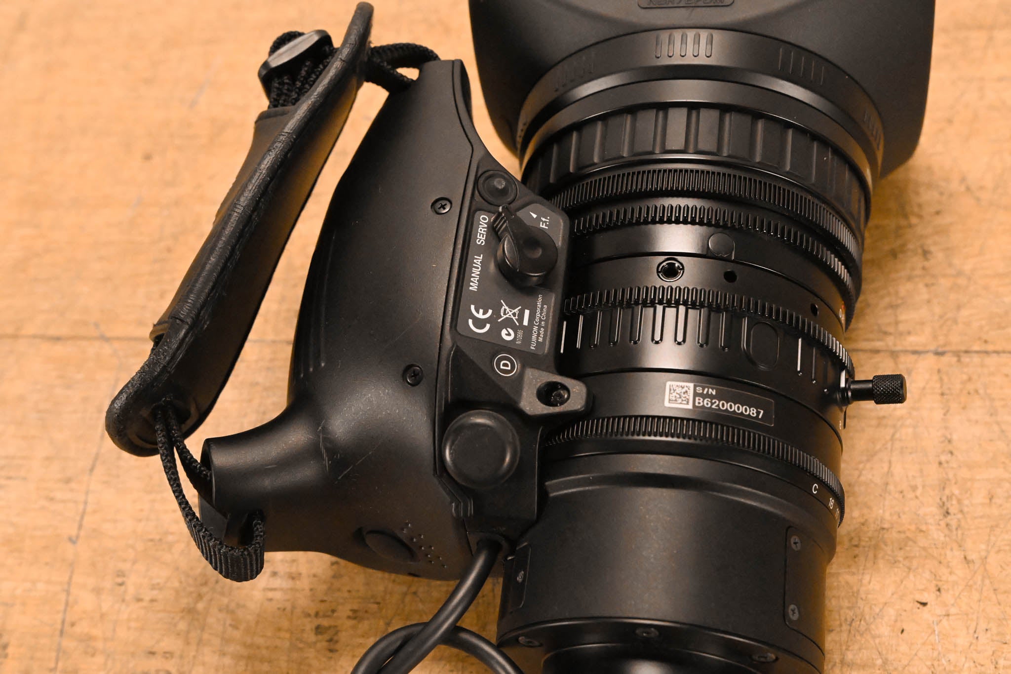 Fujinon XA16sx8BRAM-XB1 2/3" 8.0-128mm Quick Zoom ENG HD Lens