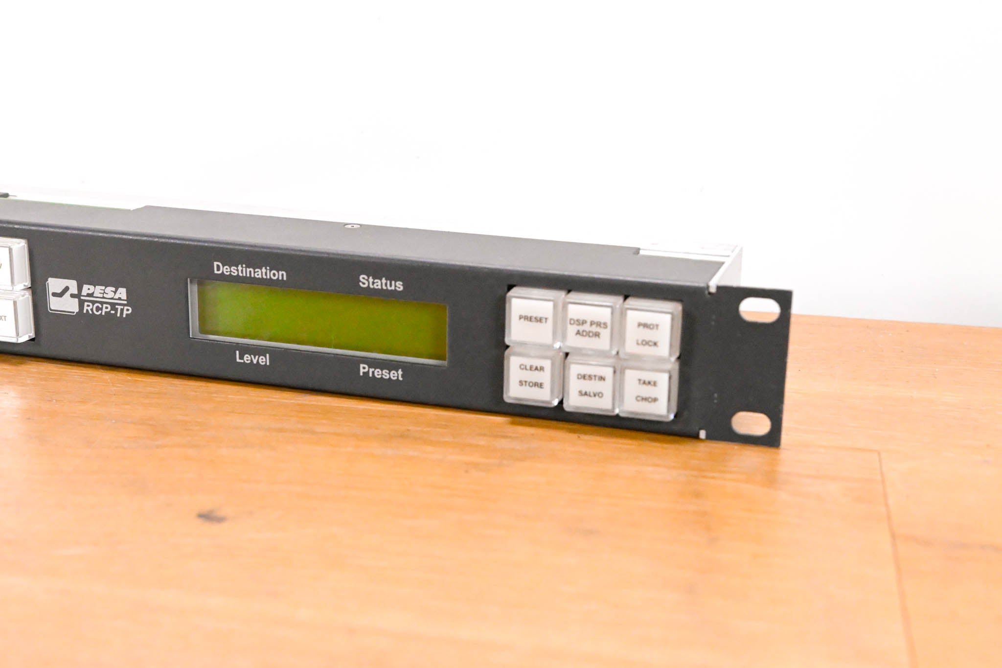 Pesa RCP-MLTP RCP-TP 1RU Matrix Switcher Control Panel (NO PSU)