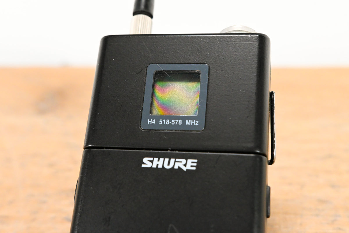 Shure UR1 Wireless Bodypack Transmitter - H4 Band: 518-578 MHz