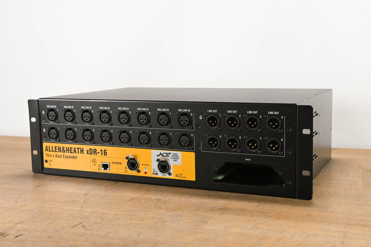 Allen & Heath xDR-16 16-Input/8-Output Expander for iLive Mixing Systems