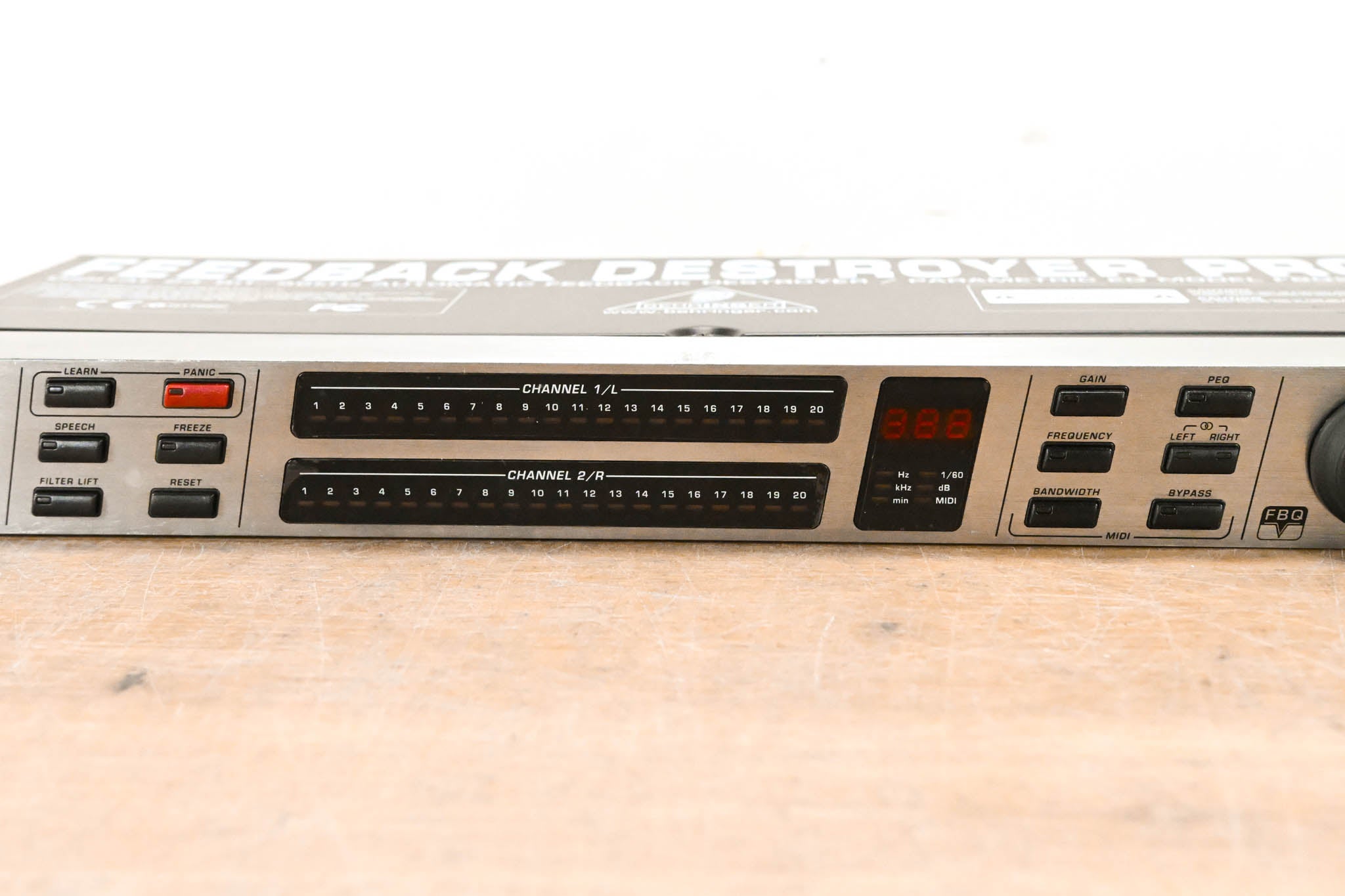 Behringer FBQ2496 Feedback Destroyer PRO Feedback Destroyer