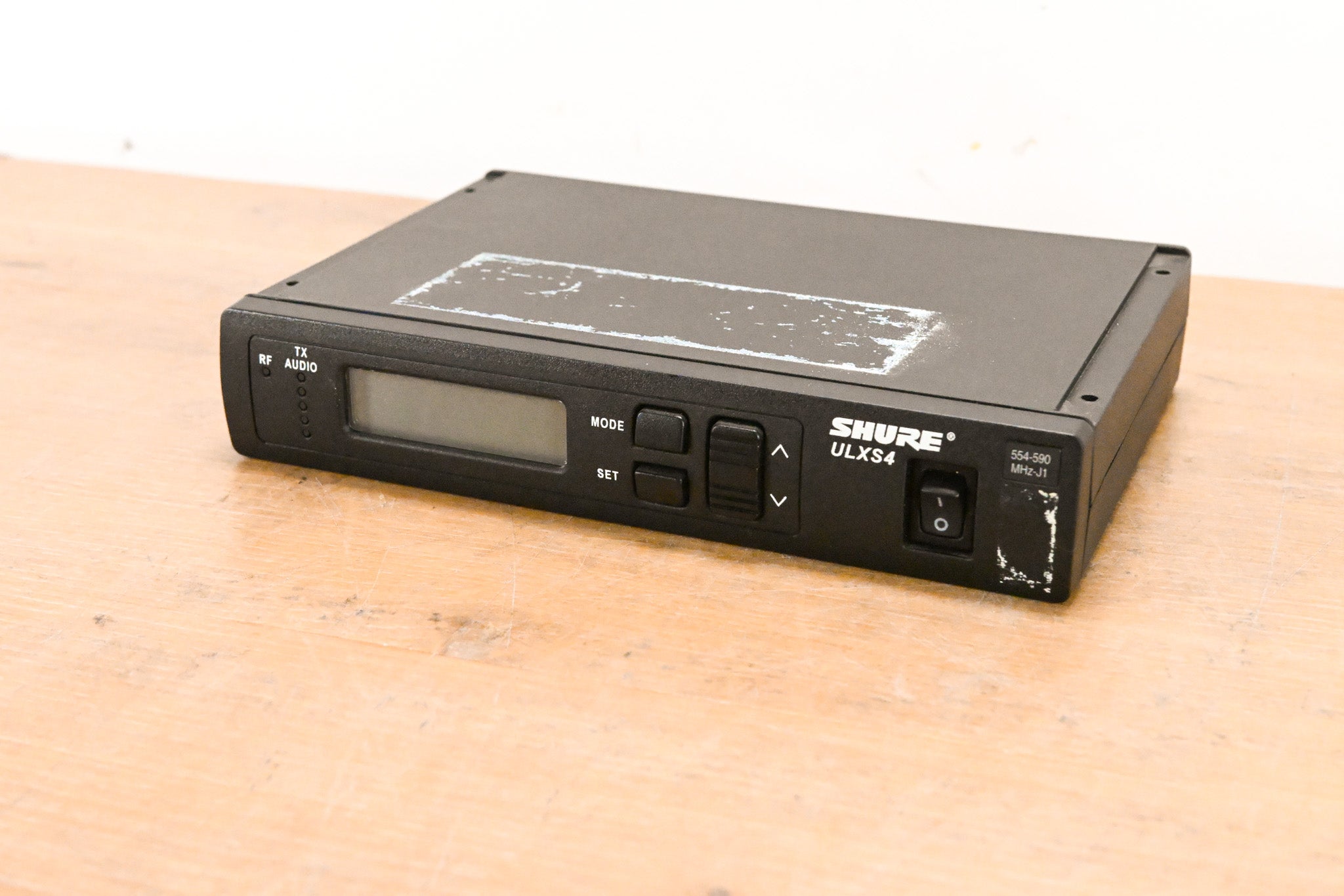 Shure ULXS4 Wireless Receiver - J1 Band: 554-590 MHz (NO POWER SUPPLY)