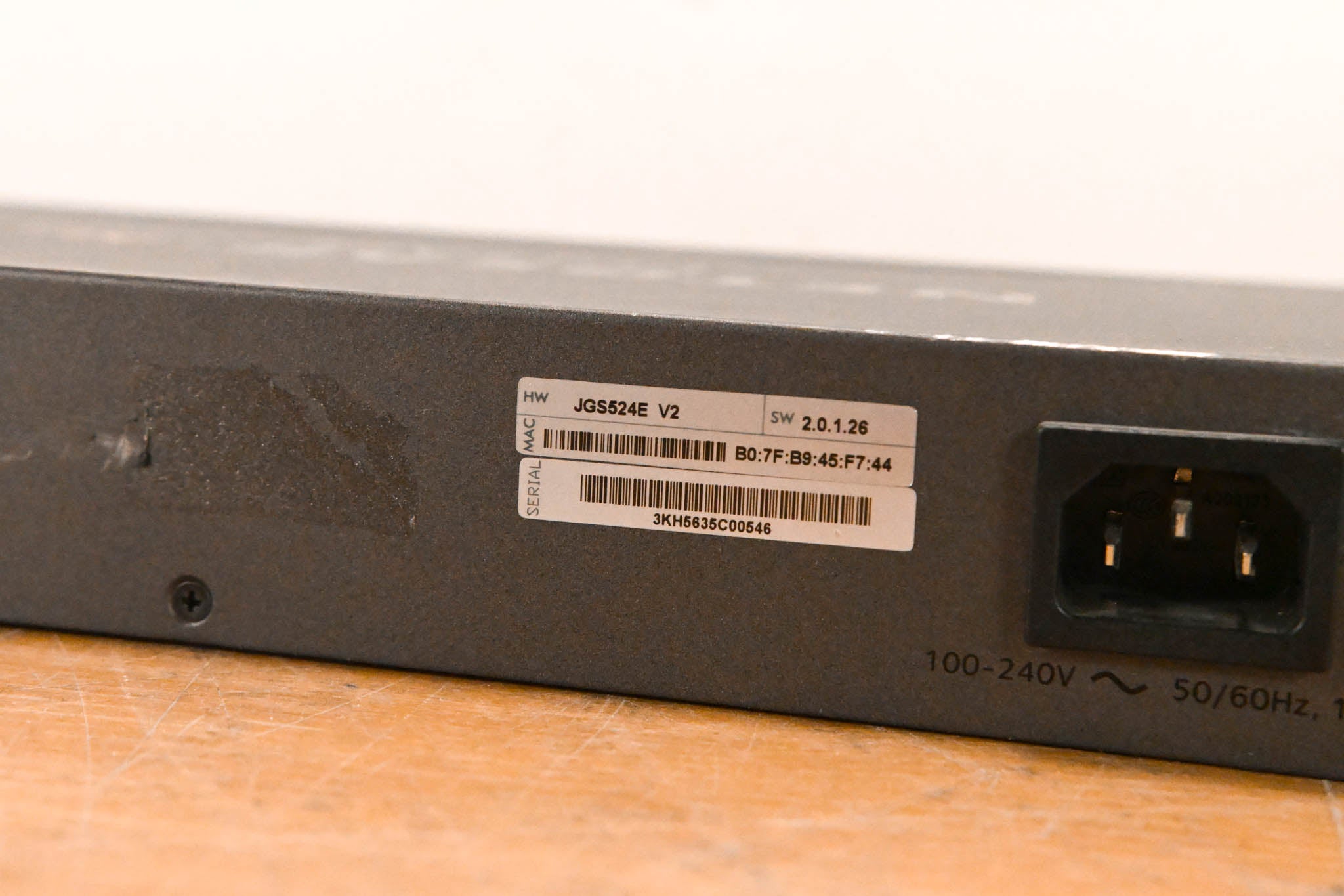 NETGEAR JGS524Ev2 ProSAFE Plus Switch 24-Port Gigabit Switch