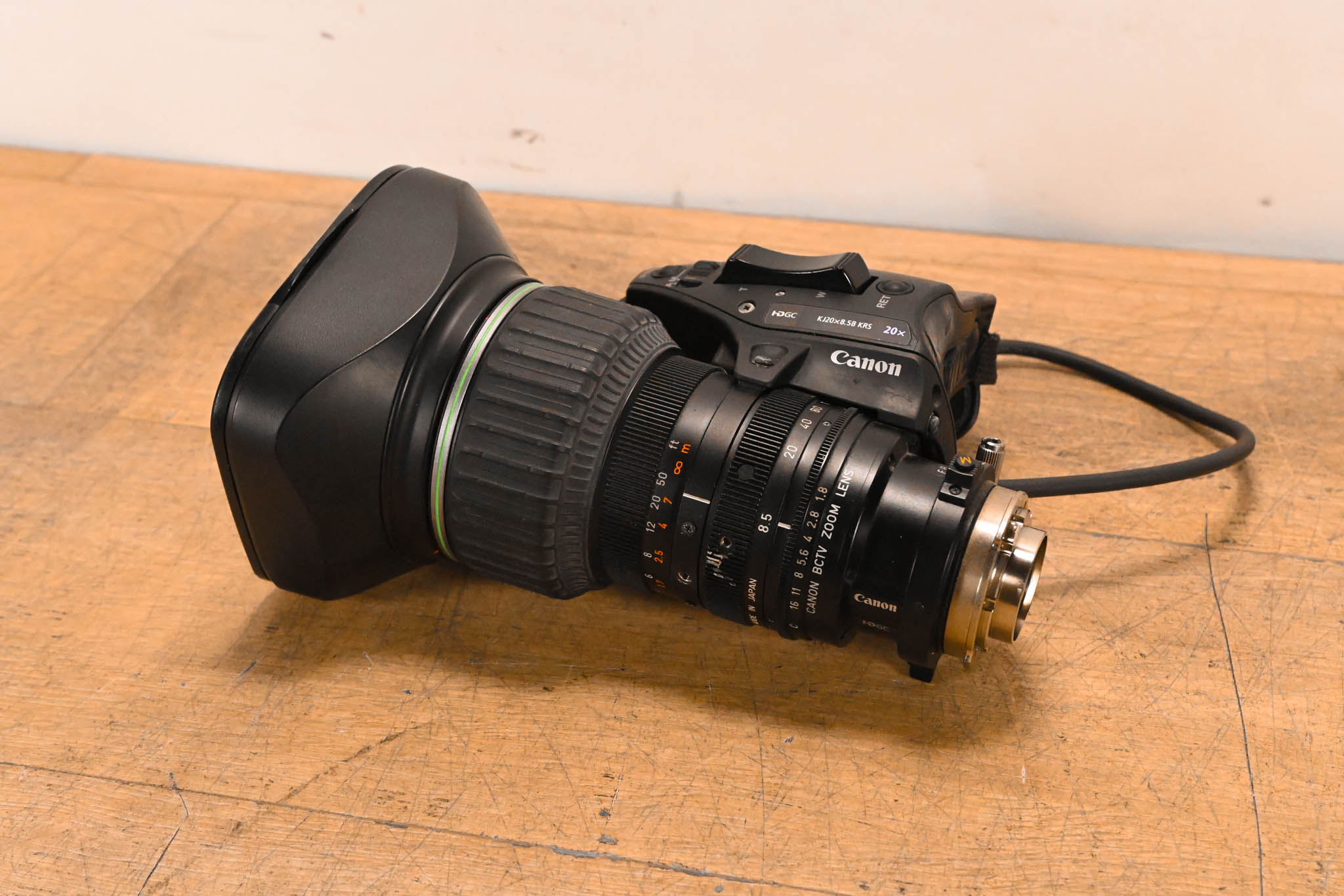 Canon KJ20x8.5B KRS HDgc 20x 2/3" ENG High Definition Telephoto Lens