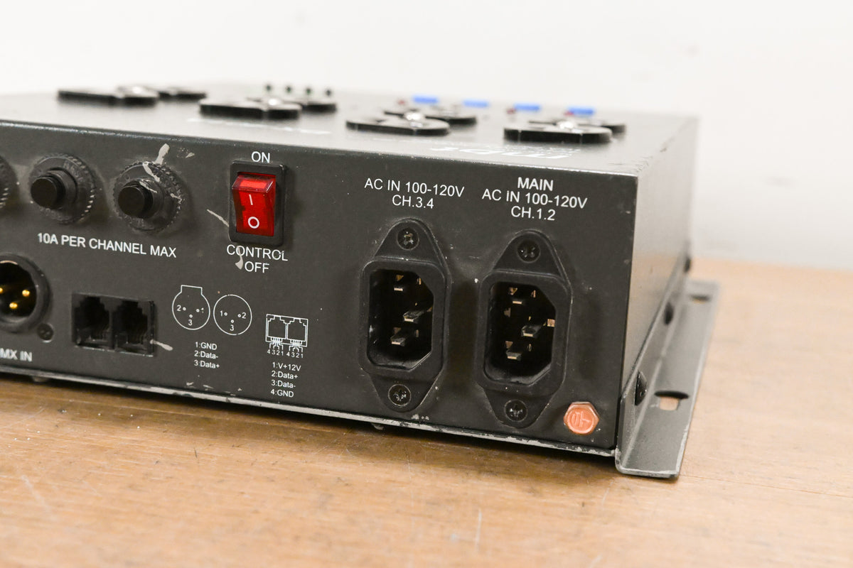 MBT DX-401A 4-Channel DMX Dimmer Pack with LCD Display