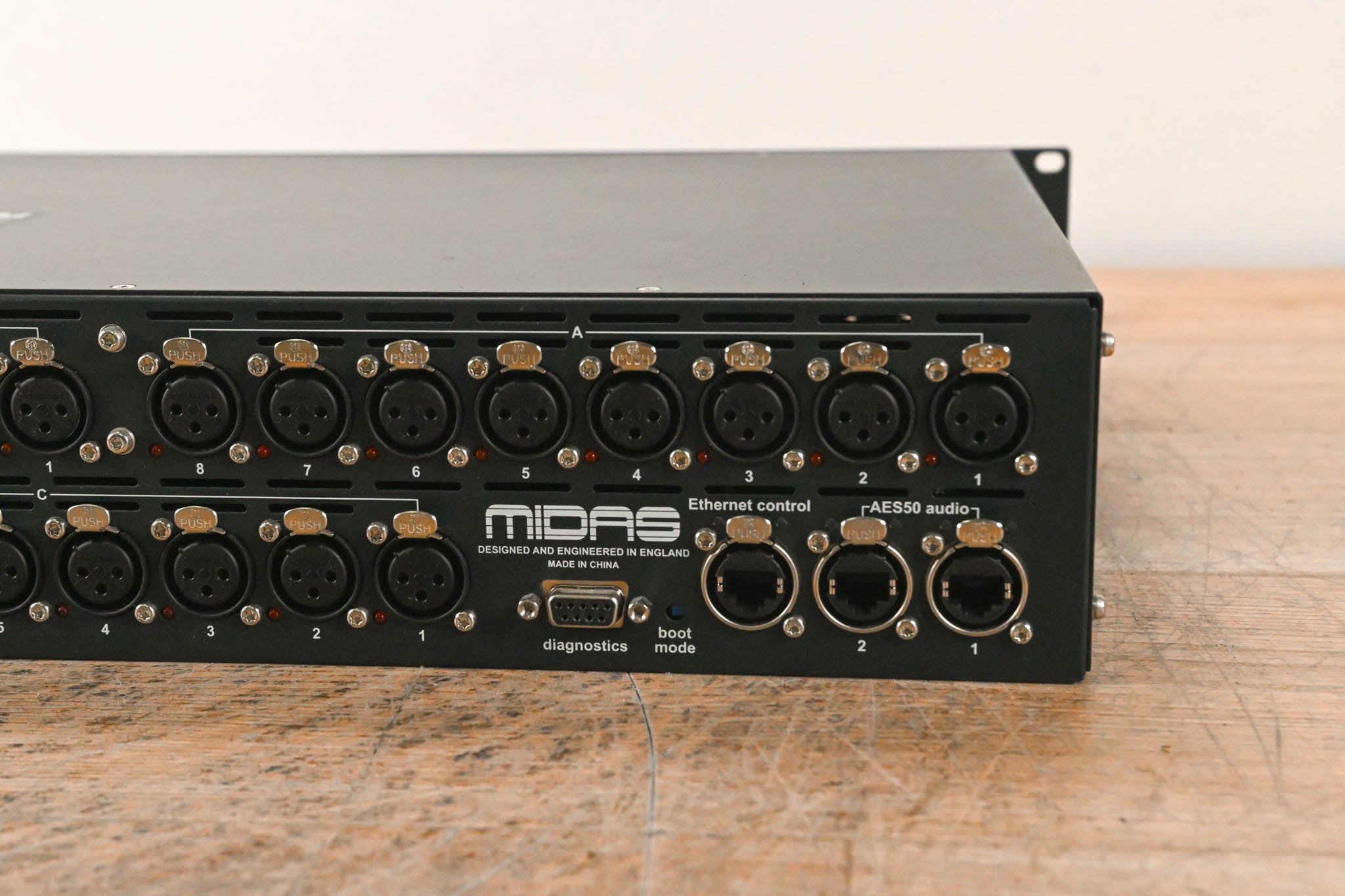 Midas DL151 24-Input Stage Box with 24 Midas Microphone Preamplifiers