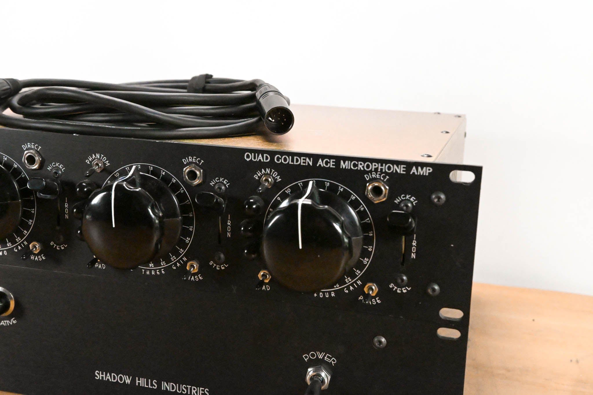 Shadow Hills Industries Quad GAMA 4-Channel Mic Preamp with PSU