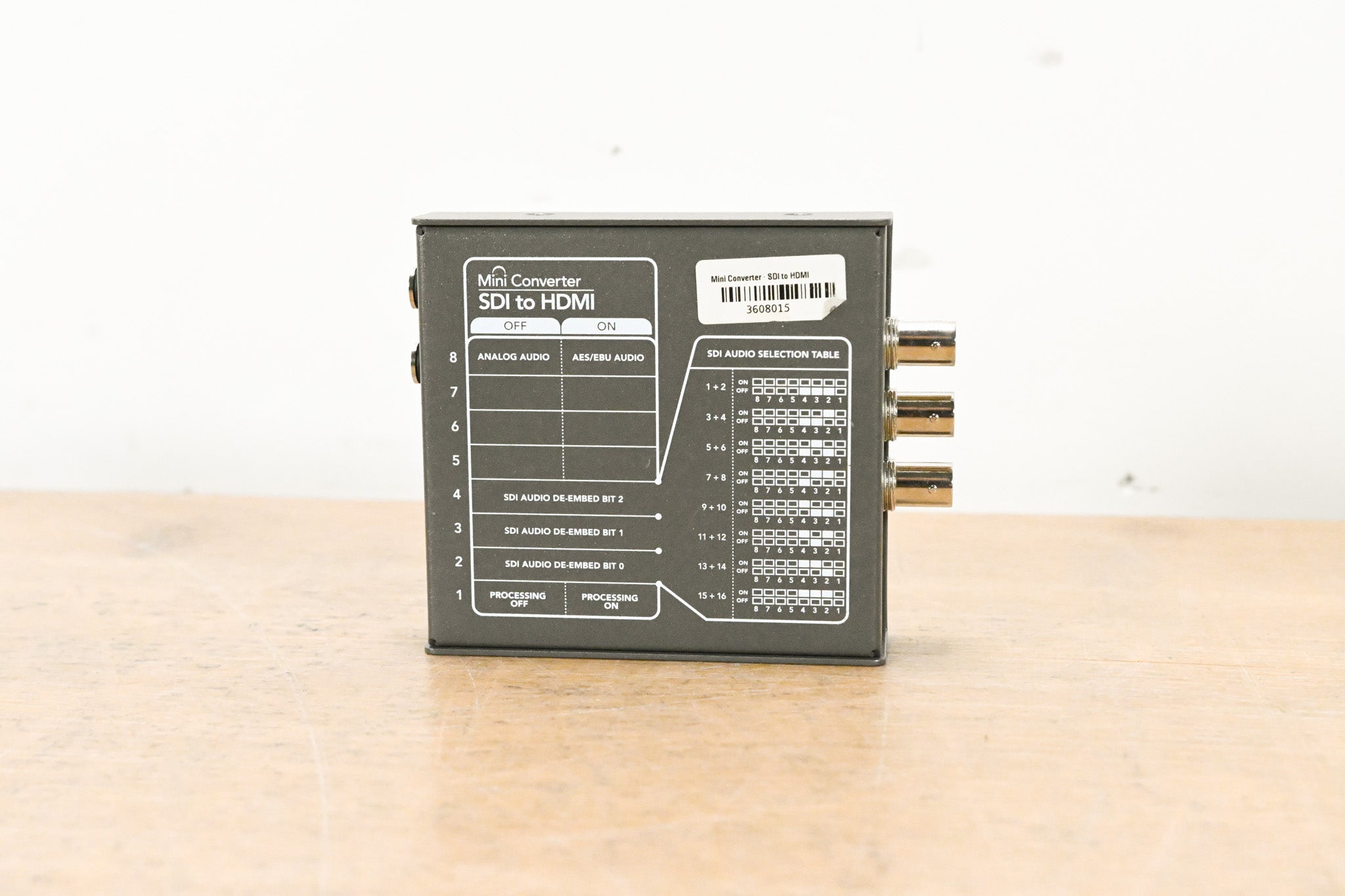 Blackmagic Design Mini Converter SDI to HDMI (NO POWER SUPPLY)