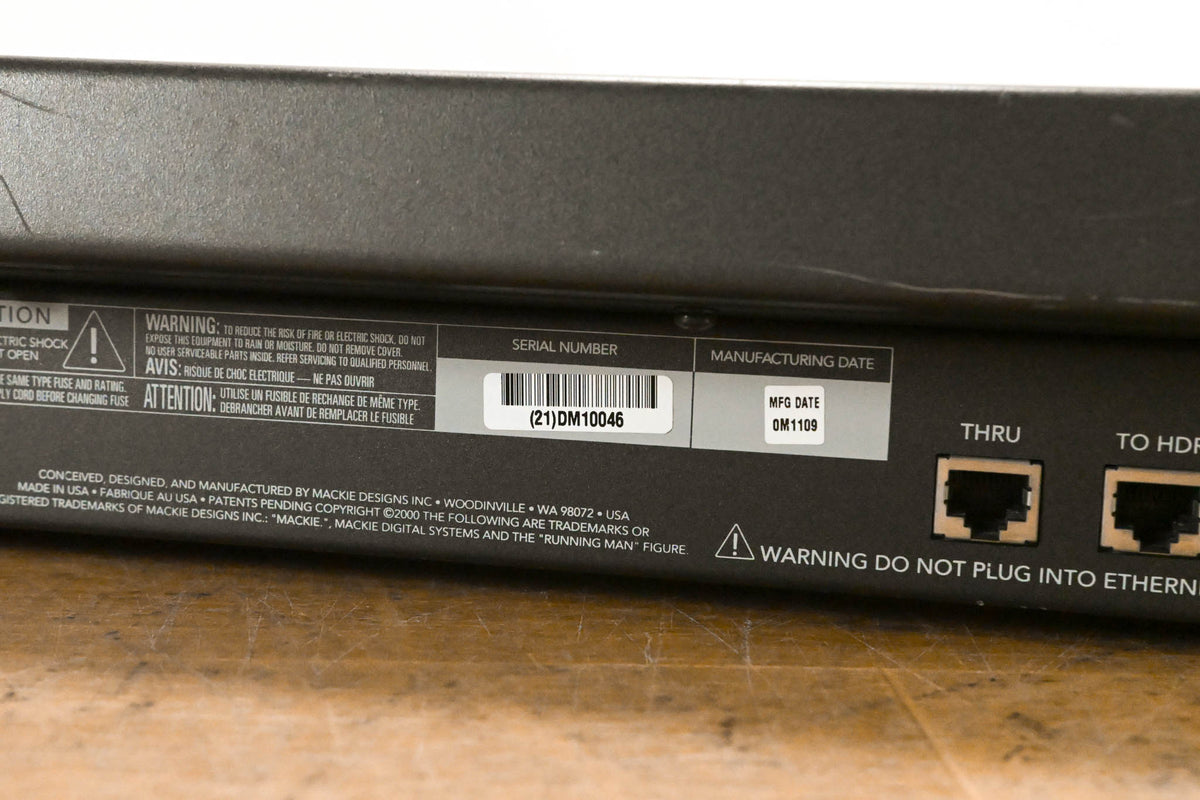 Mackie Remote 48 Digital Audio Hard Disk Recorder Remote Control
