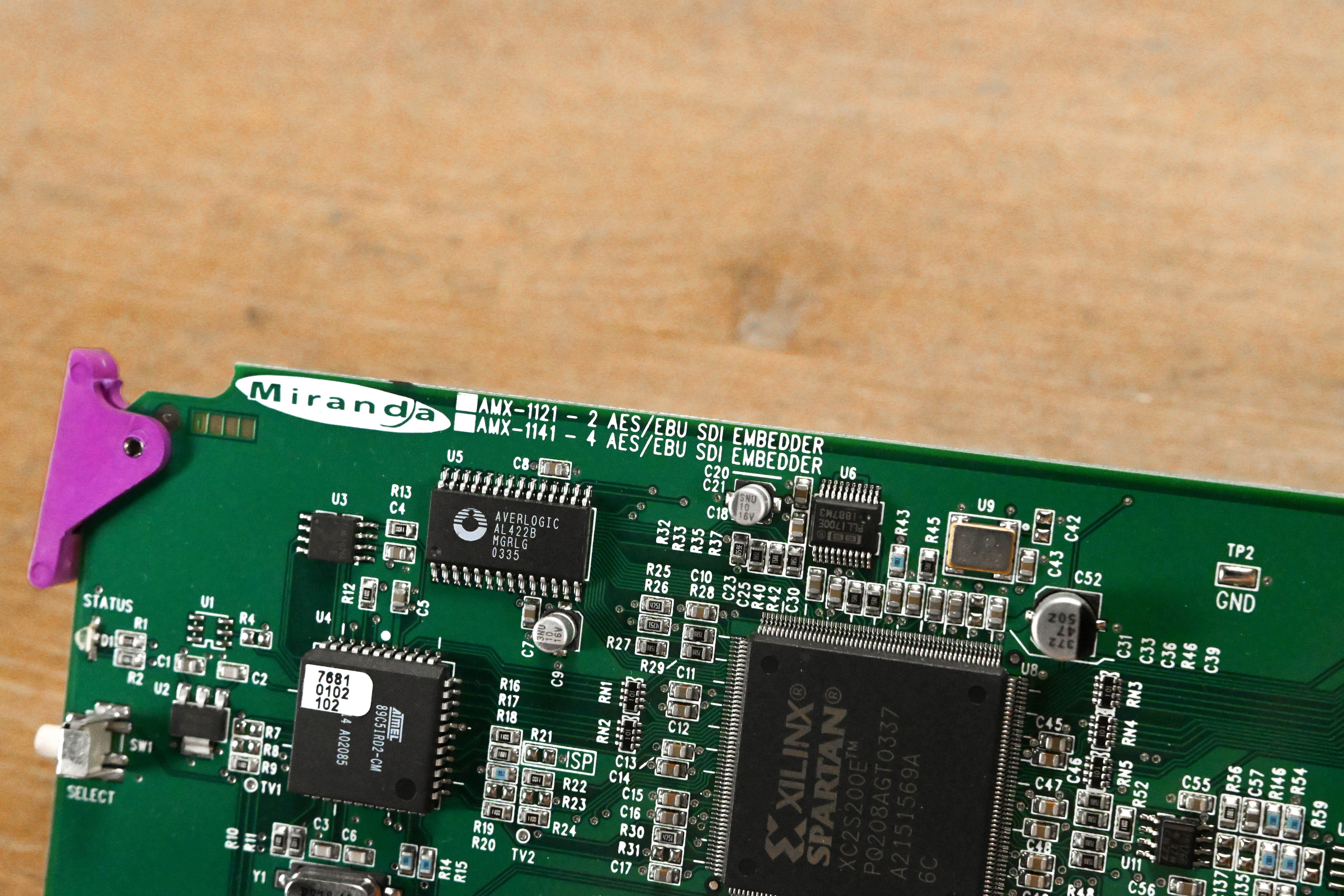 Miranda AMX-1141 4-Channel AES/EBU SDI Audio Embedder Densité Card