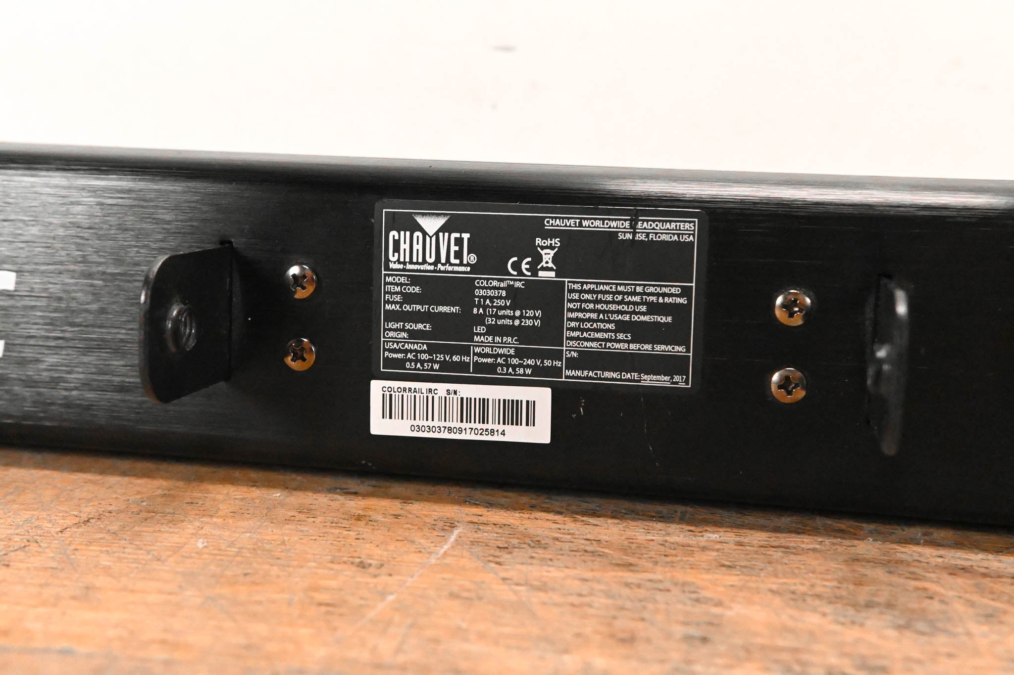 Chauvet COLORrail IRC 320x0.25W RGB LED Strip Light