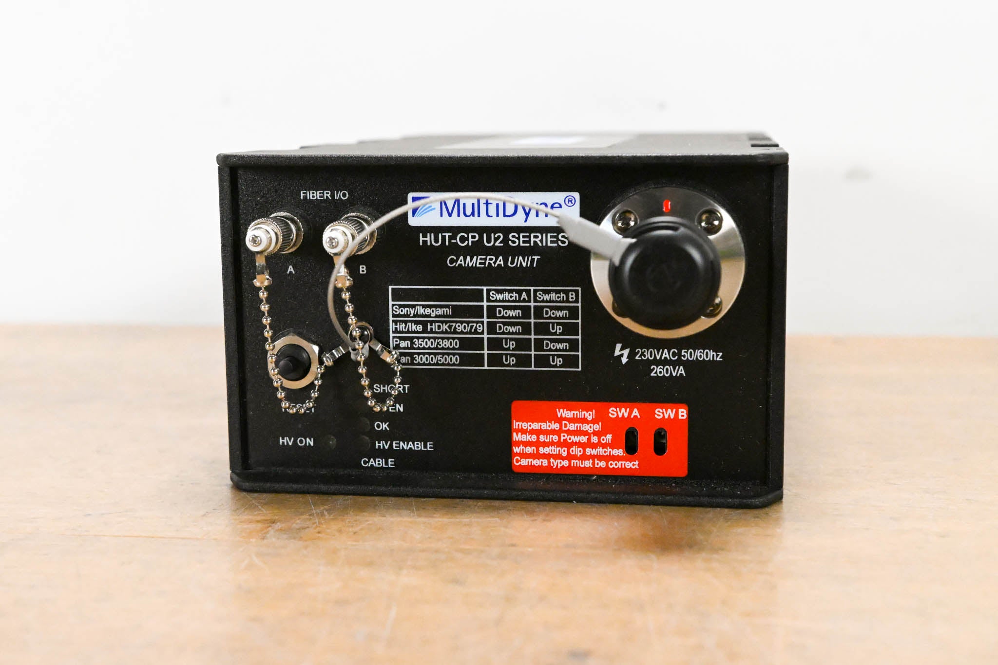 MultiDyne HUT-CP-U2-SPP-ST2XXF Powered HUT SMPTE System - Camera Side