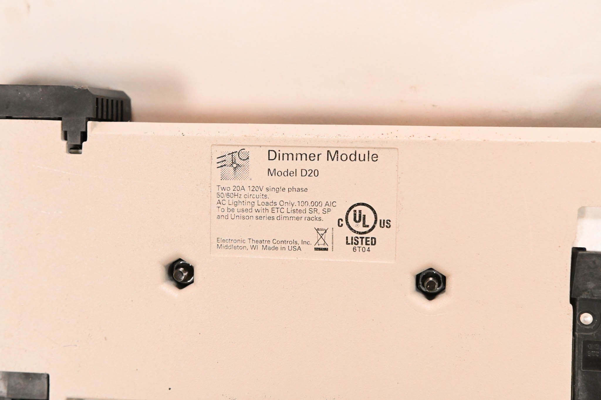 ETC D20 Dual 20A Dimmer Module