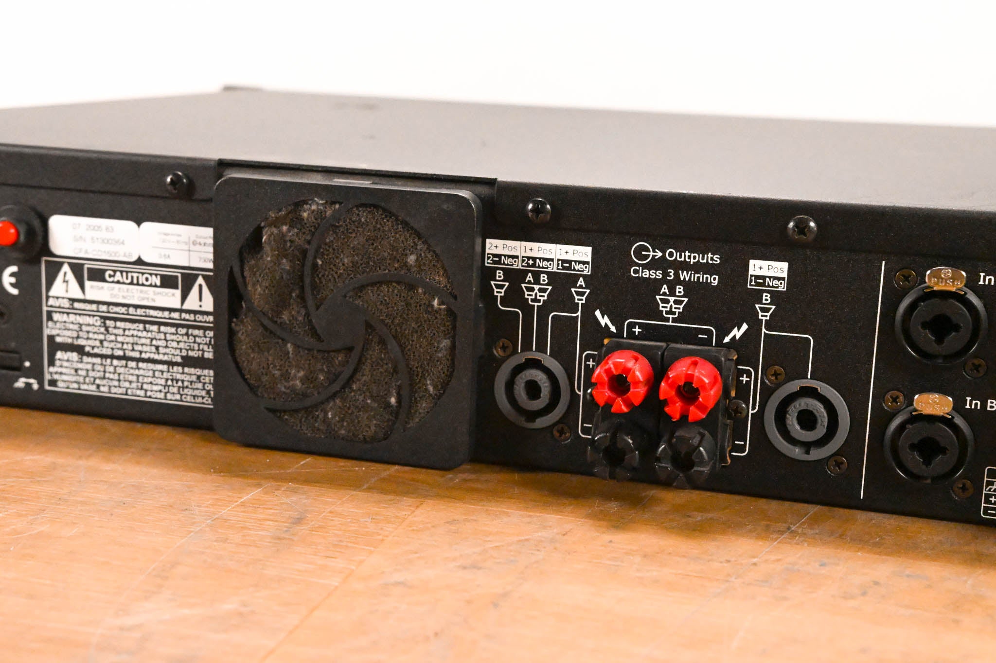 Crest Audio CD-1500 2-Channel Power Amplifier