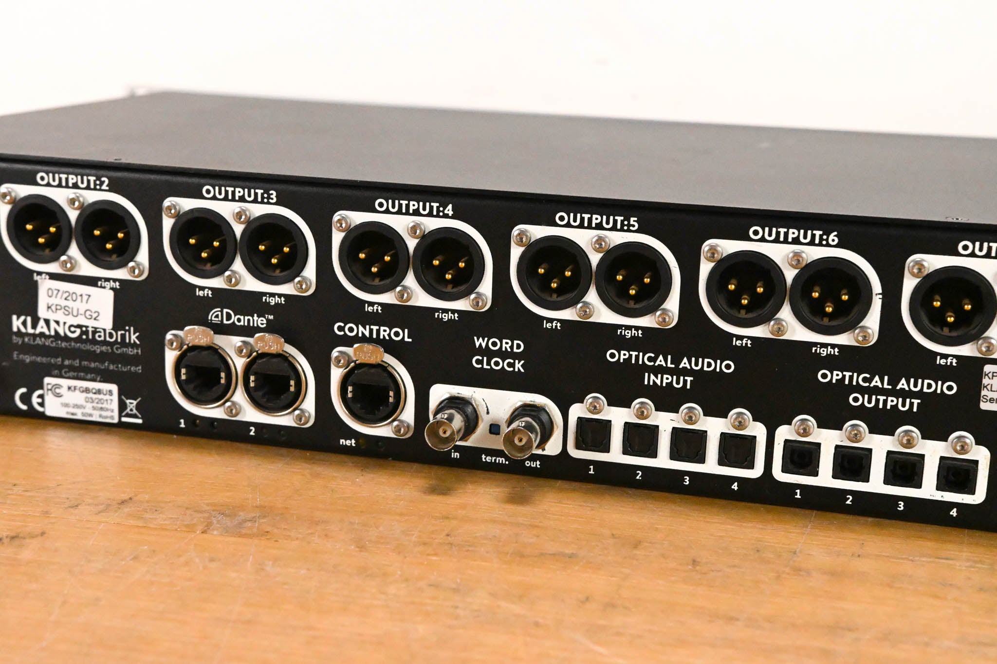 Klang Fabrik 3D In-Ear Monitoring Solution - Dante