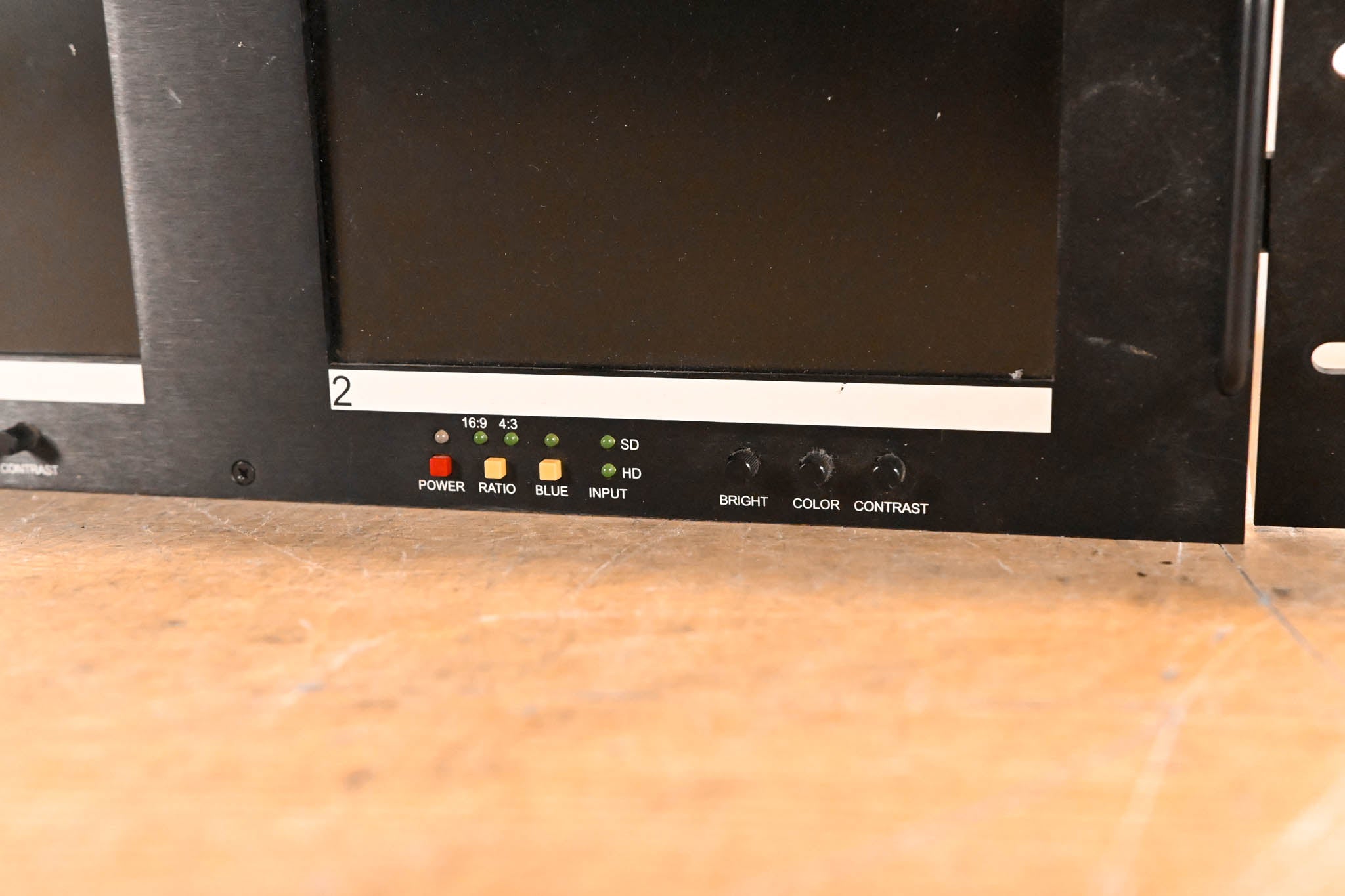 Marshall V-R72P-2HDSDI Dual 7" LCD Monitors (NO POWER SUPPLY)