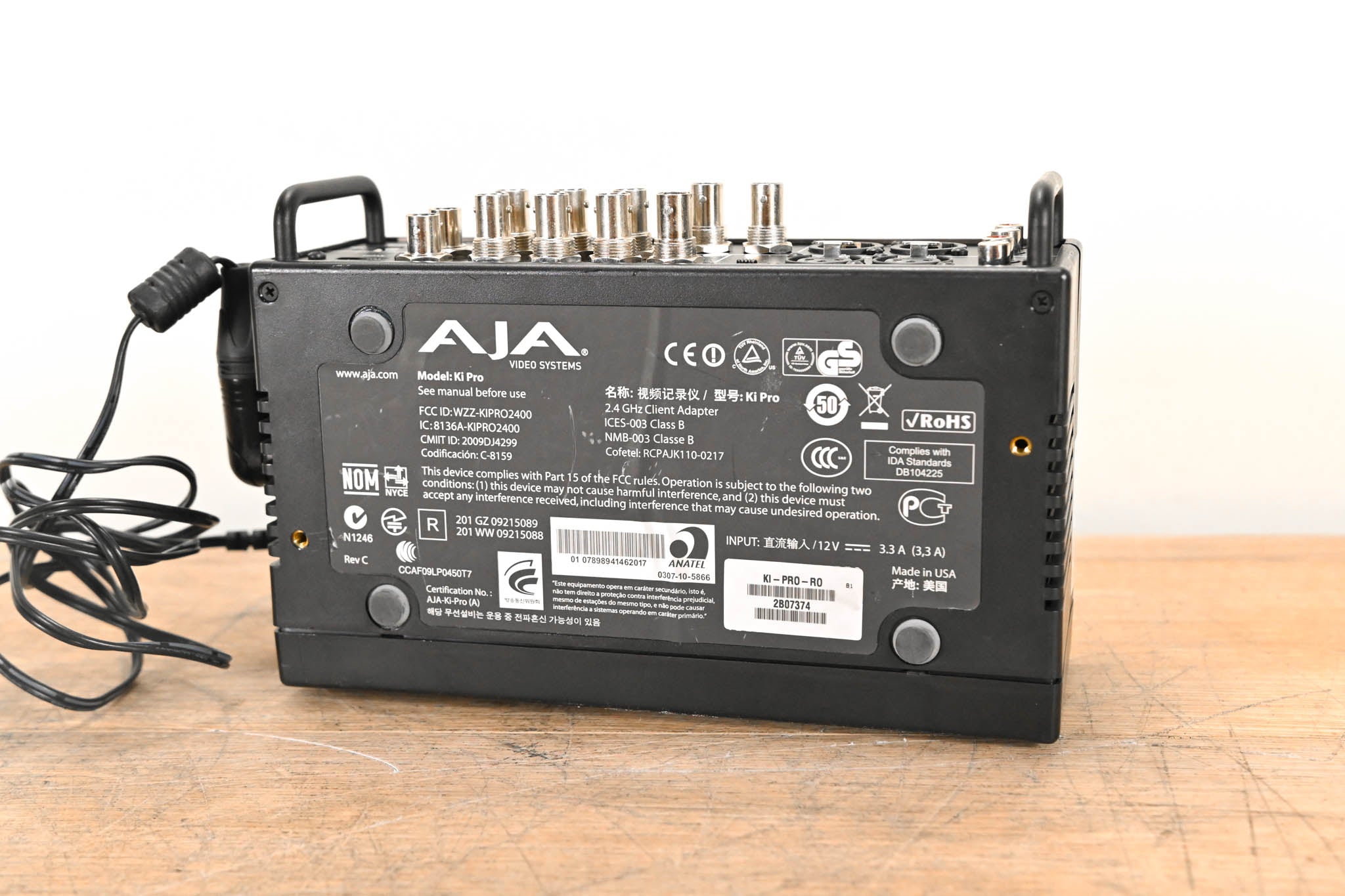 AJA Ki Pro File-Based HD/SD Video Recorder and Player