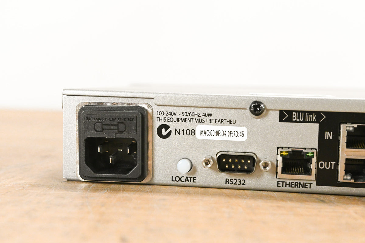 BSS London BLU-100 12x8 Signal Processor with BLU Link