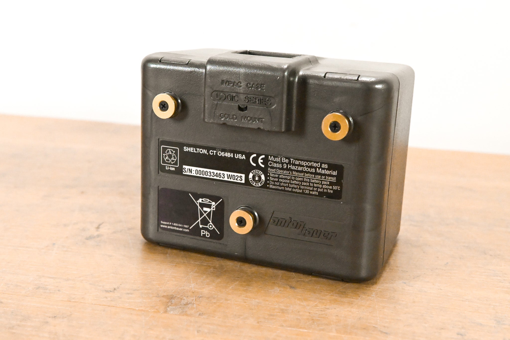 Anton Bauer Dionic 160 Interactive 2000 160Wh Gold-Mount Battery