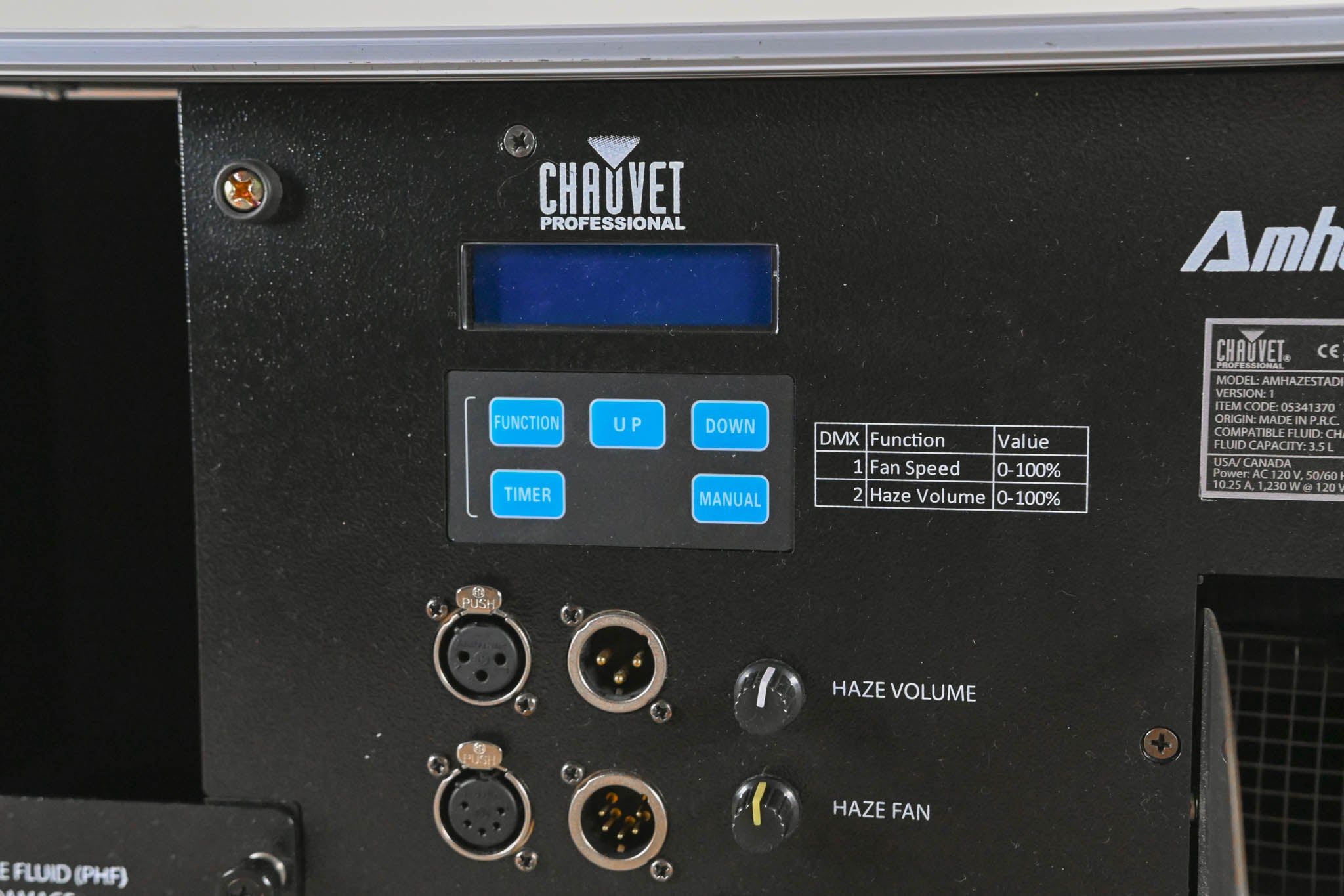 Chauvet Amhaze Stadium Water-Based Haze Machine