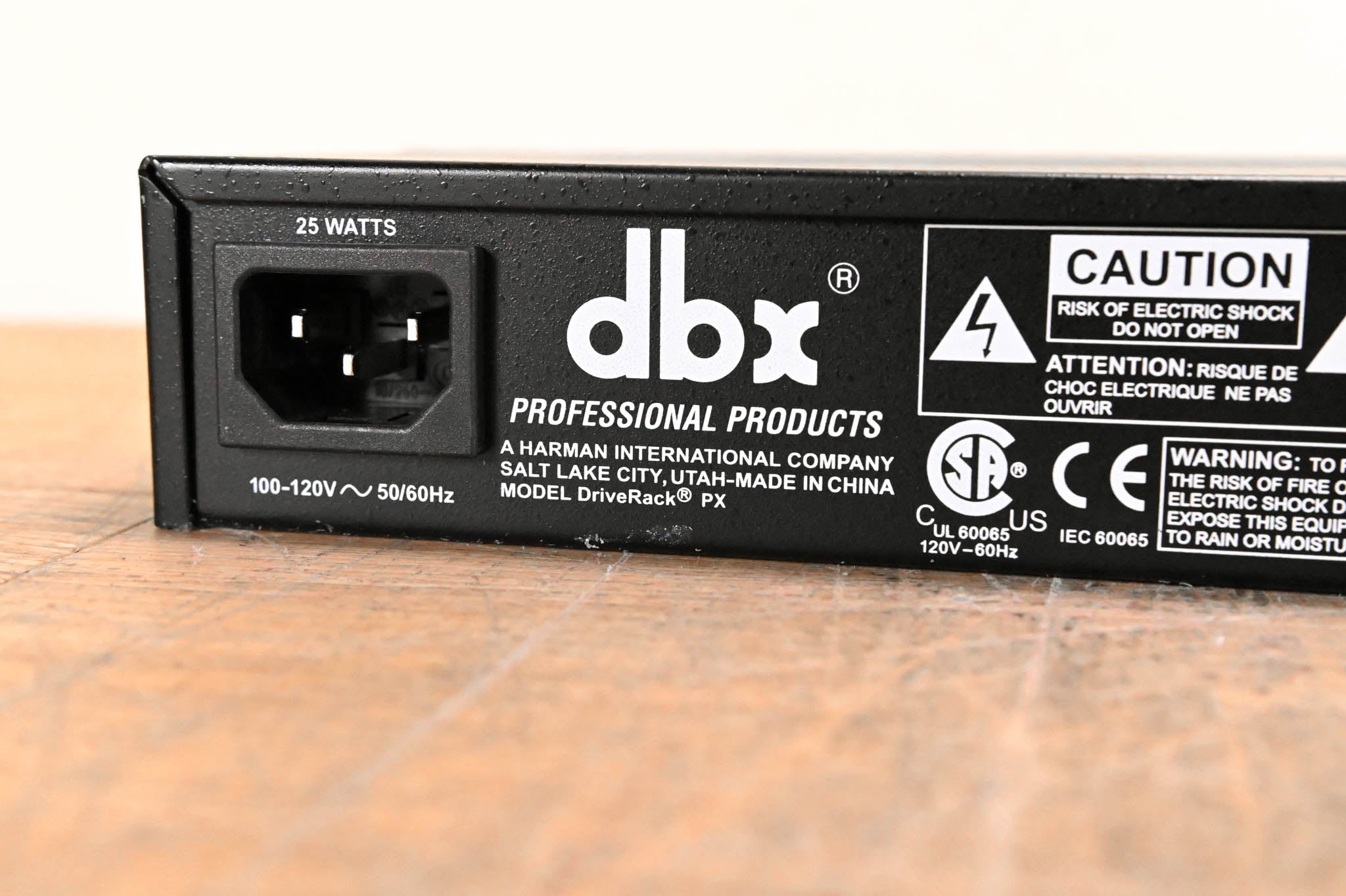 dbx DriveRack PX Powered Speaker Optimizer