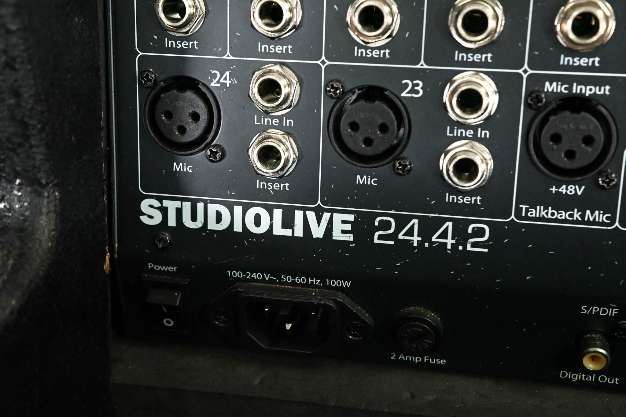 PreSonus StudioLive 24.4.2 24-Channel Digital Audio Mixer with Road Case