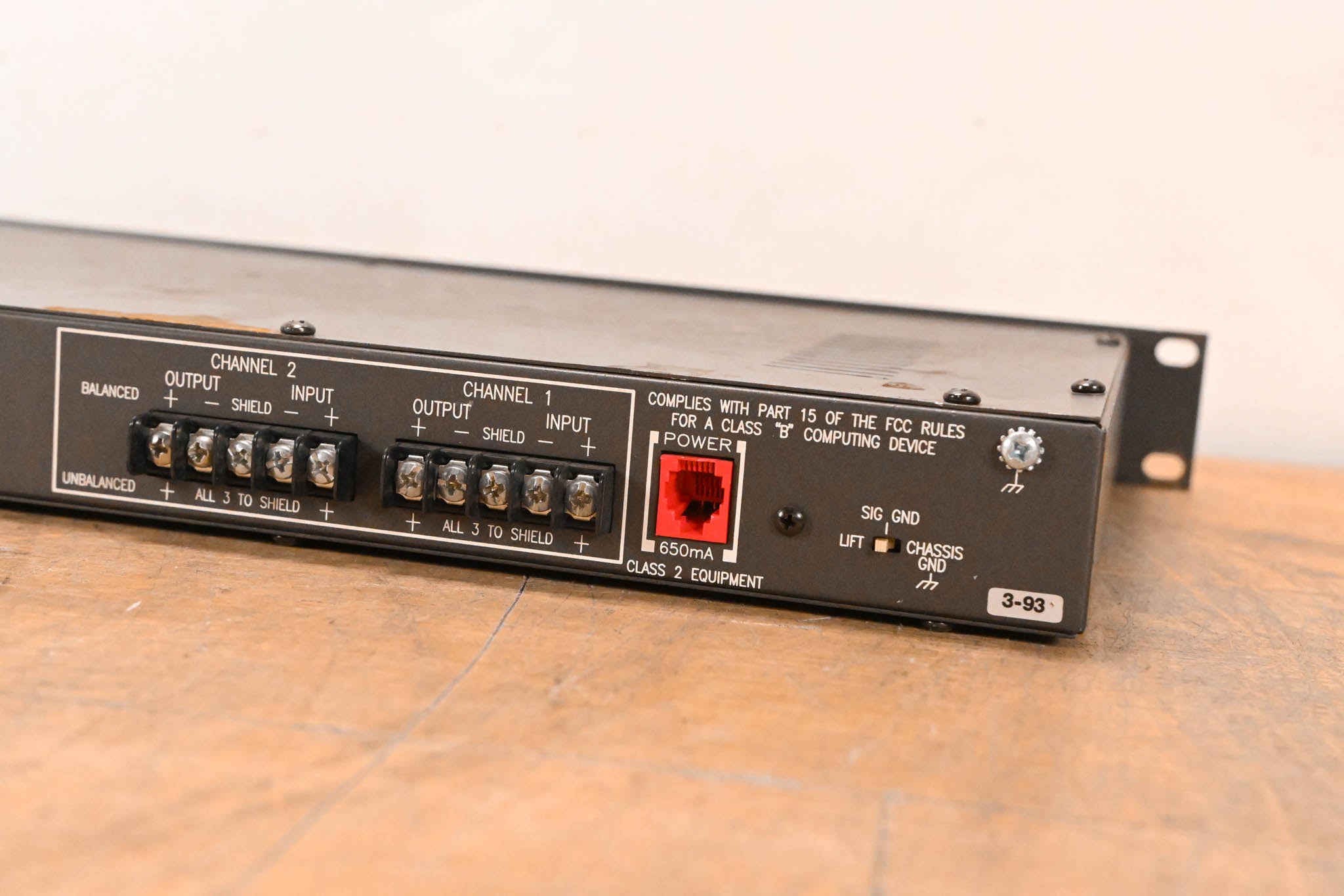 Rane AD 22 2-Channel Audio Delay Unit (NO POWER SUPPLY)
