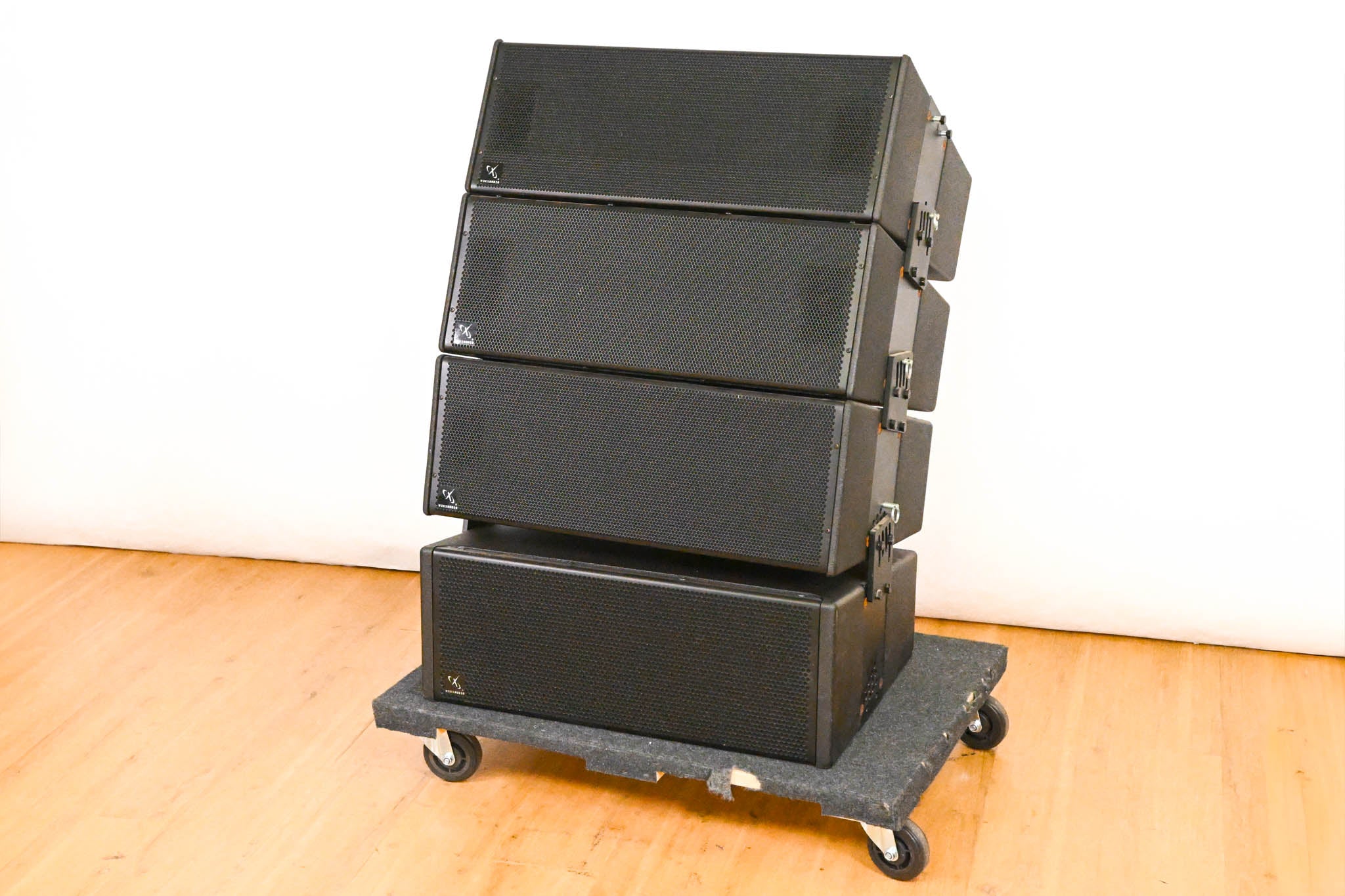 WorxAudio V8 8" 2-Way Passive Line Array Speaker (Set of 4)